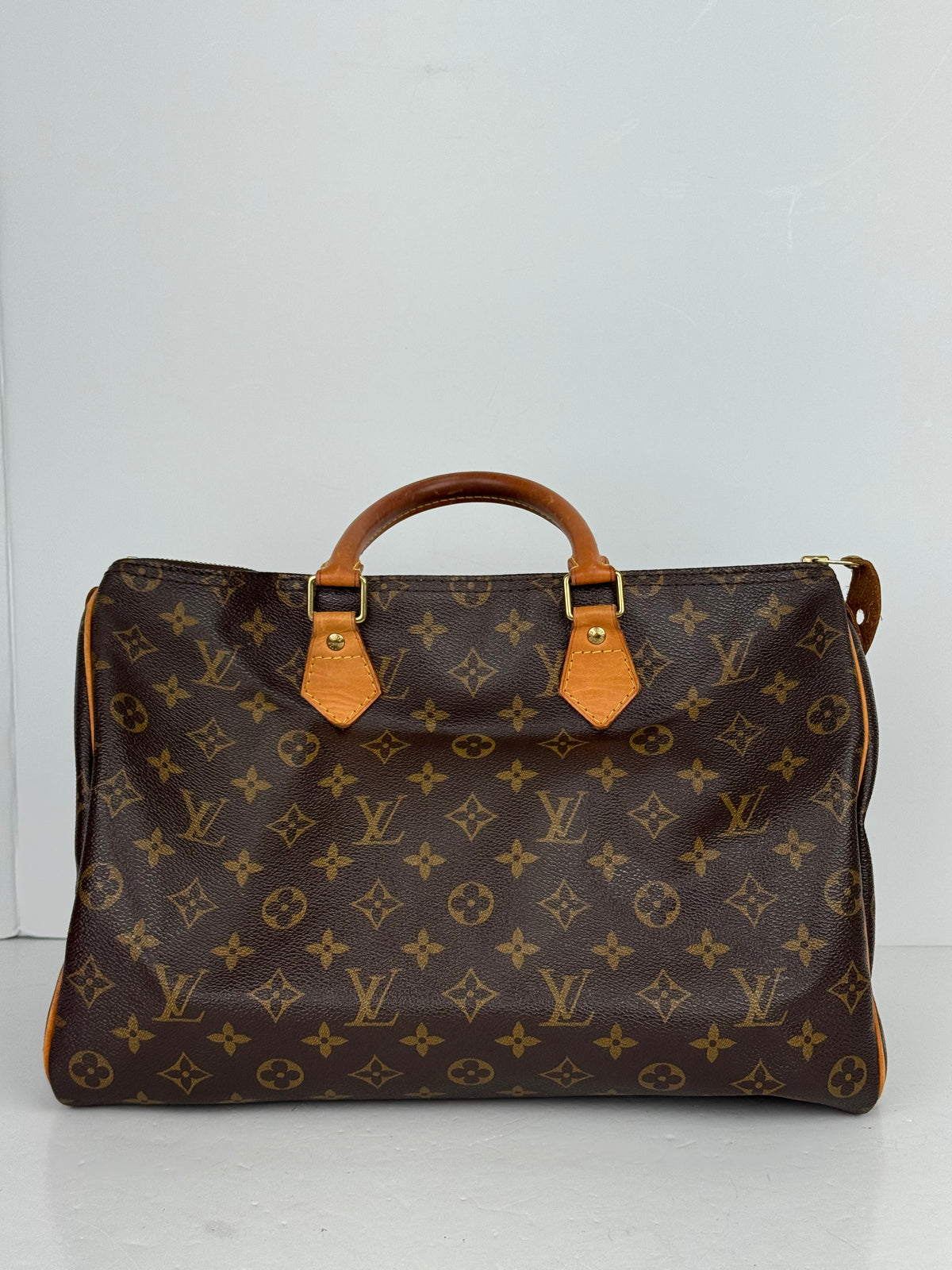 Louis Vuitton Speedy Bag 35 in Brown LV Monogram Coated Canvas 2011 YS