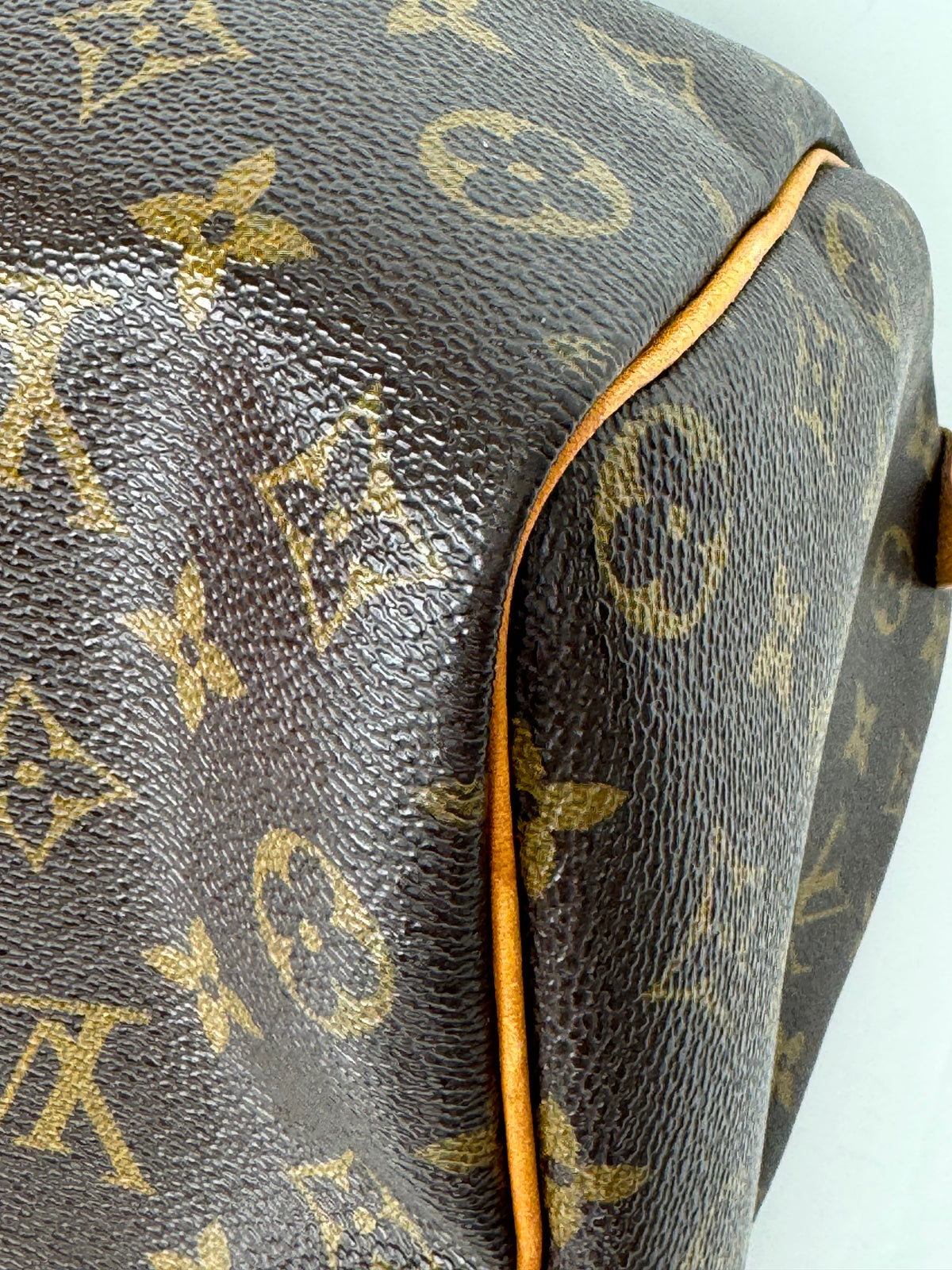 Louis Vuitton Speedy Bag 35 in Brown LV Monogram Coated Canvas 2011 YS