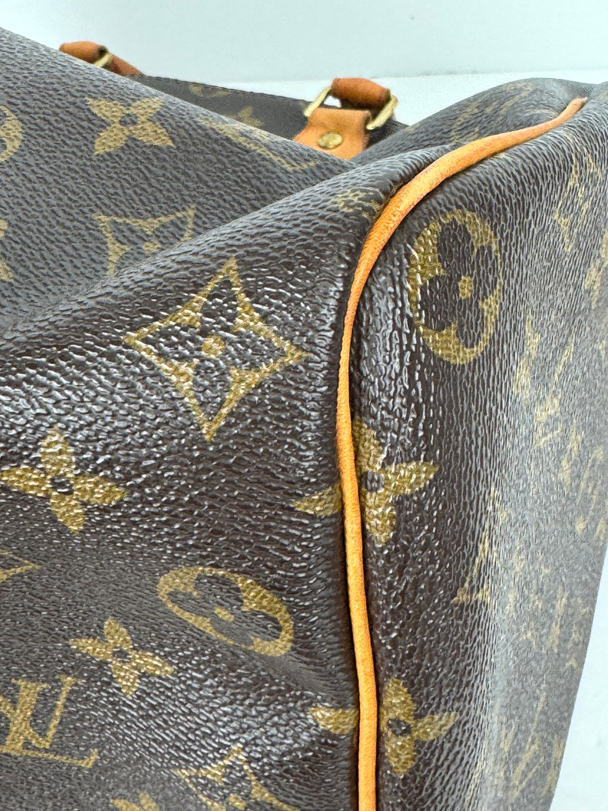 Louis Vuitton Speedy Bag 35 in Brown LV Monogram Coated Canvas 2011 YS