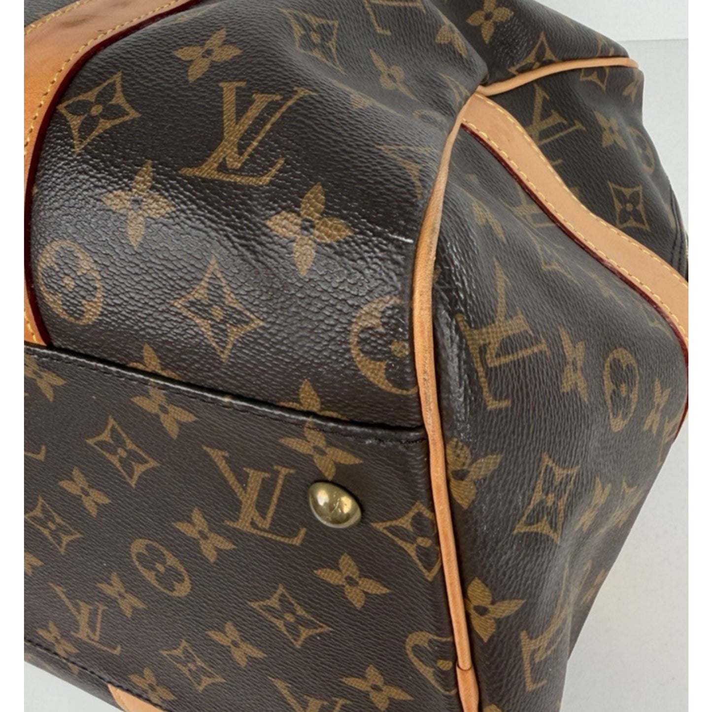 Louis Vuitton Carryall Bag in LV Monogram Brown Coated Canvas 2019 S