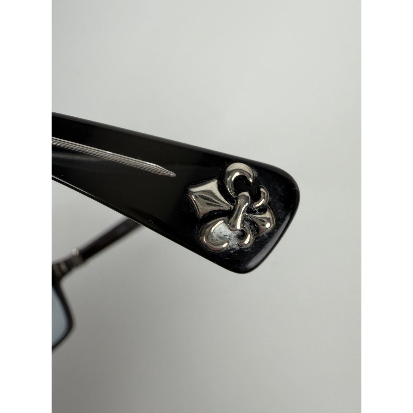 Black Chrome Hearts Box Lunch-A Eyeglasses Frame 5516-148 K1