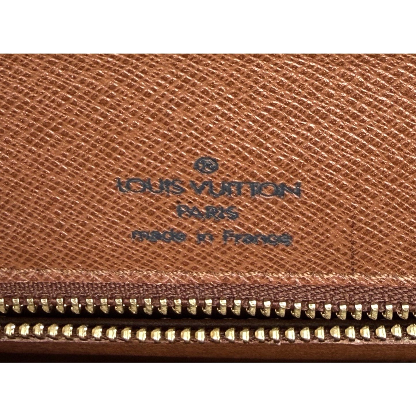 Louis Vuitton Monceau 28 Handbag Vintage Brown LV Monogram Coated Canvas 1994 S3