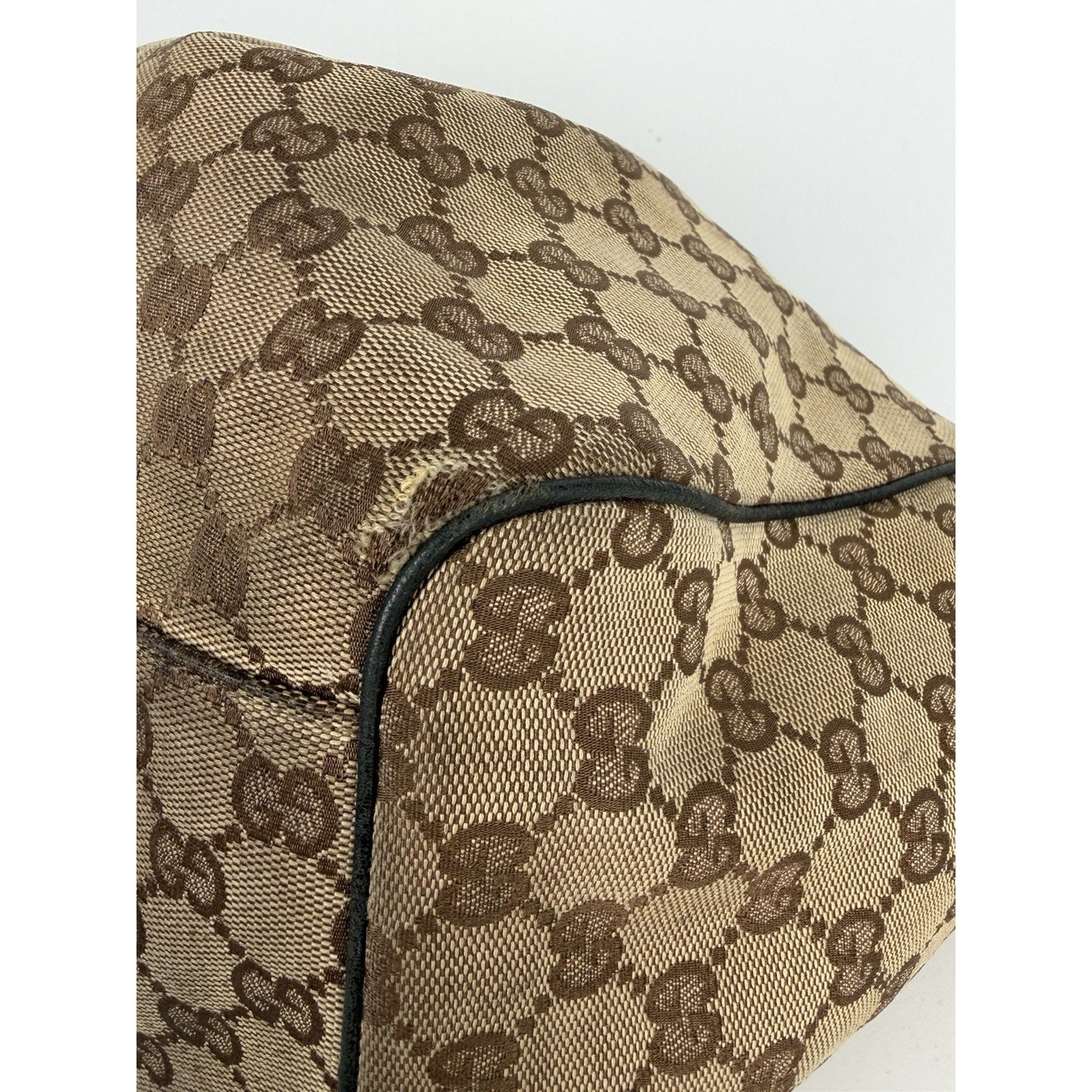 Gucci Sukey Tote Bag Large GG Beige Monogram Canvas and Leather S