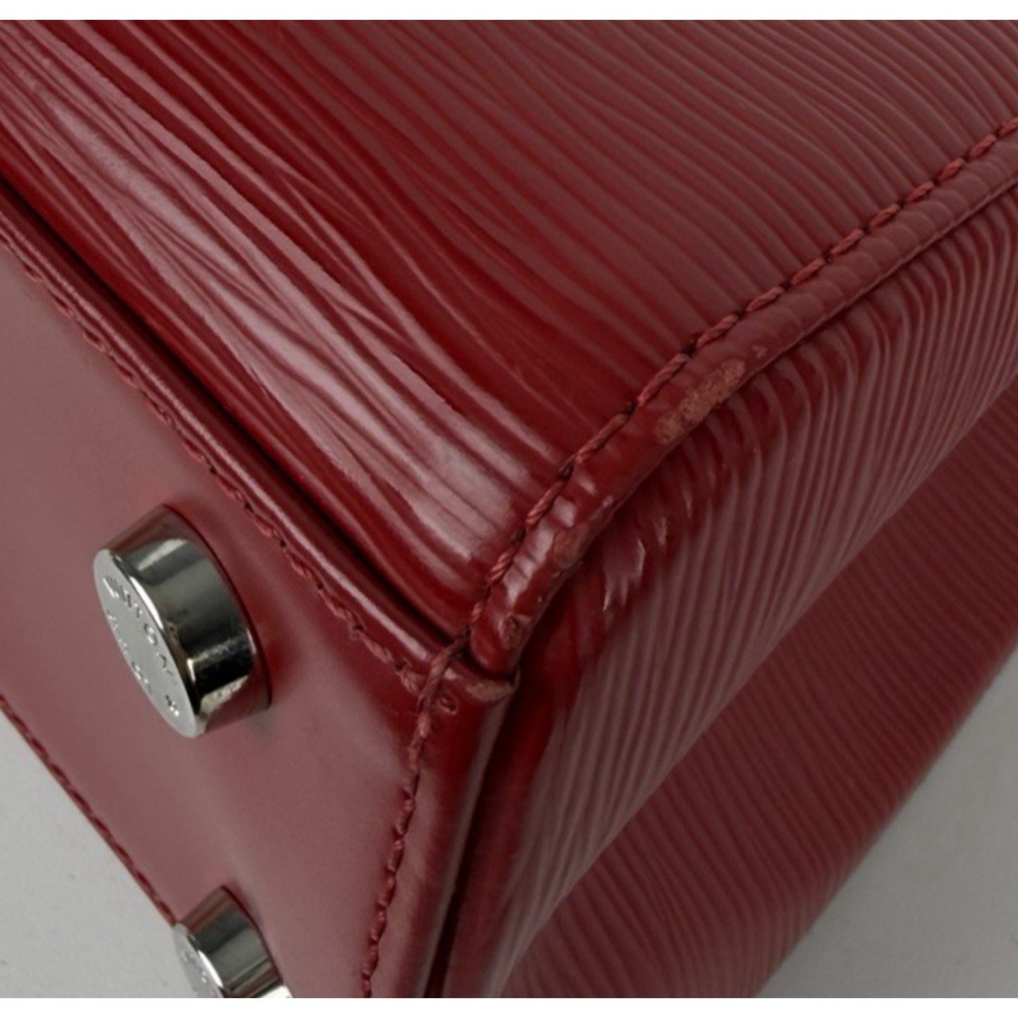 Louis Vuitton Brea MM Shoulder Bag in Red Bright Red Epi Leather 2012 S