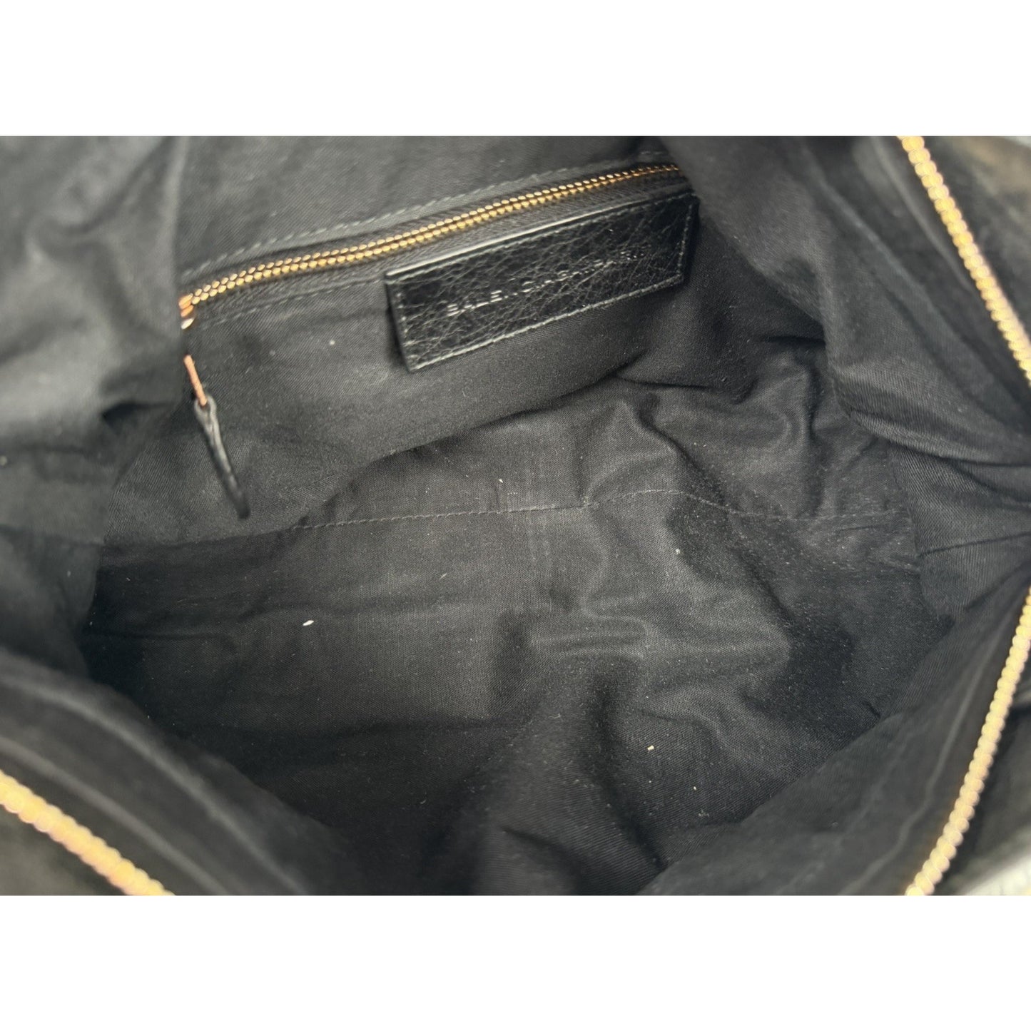 Balenciaga Agneau Giant 12 Mini City in Black Leather and Gold-Tone Hardware S12