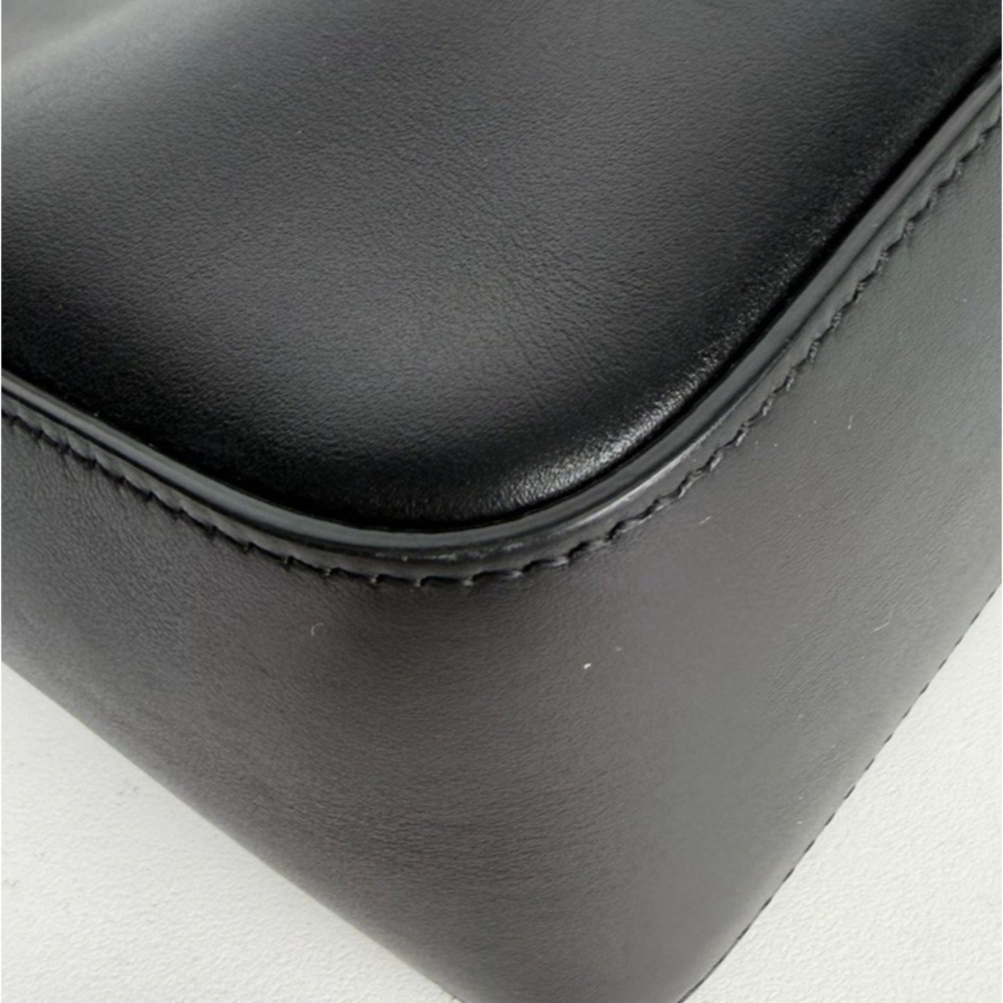 Givenchy Moon Cut Out Hobo Small Bag in Black Classic Smooth Leather S-08