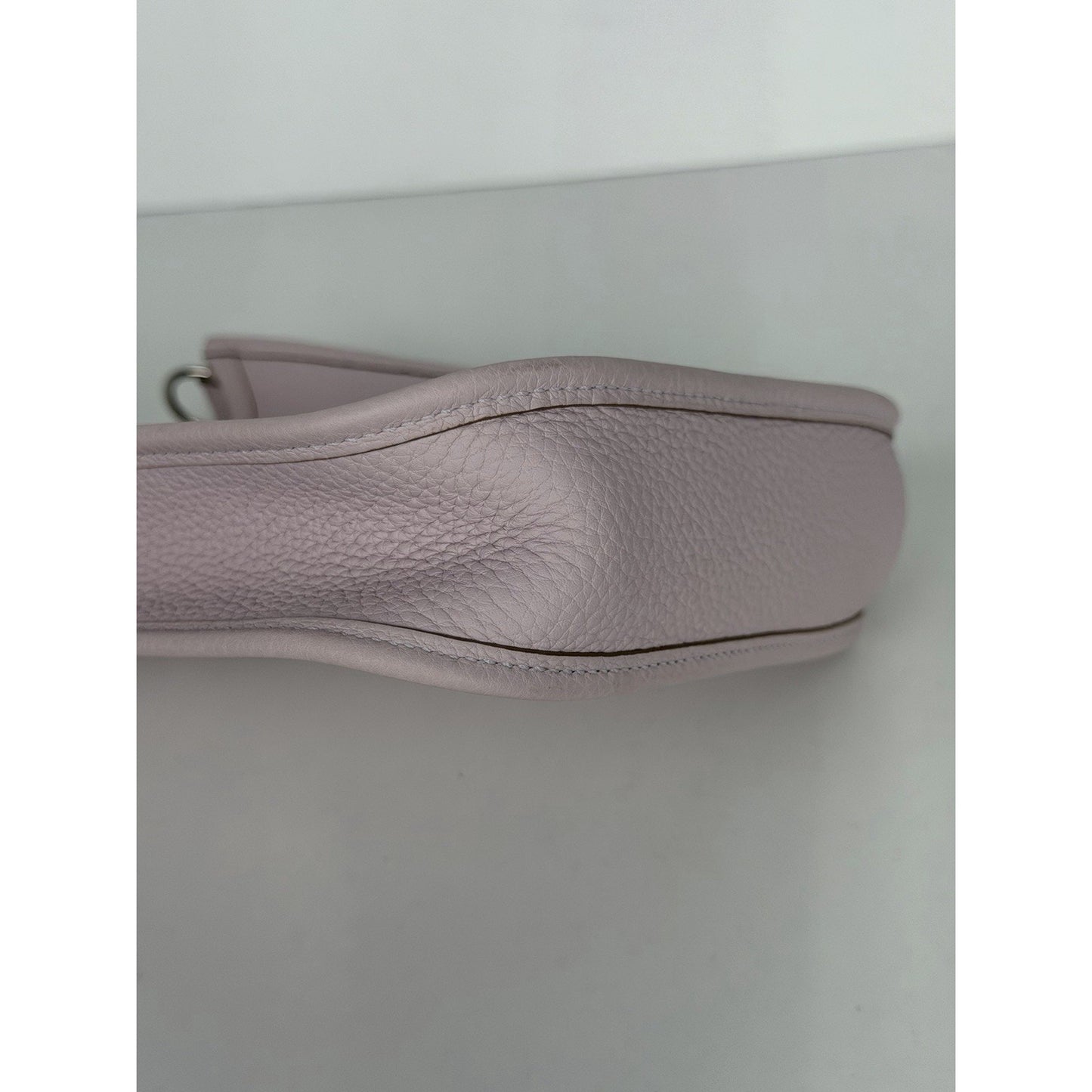 Hermes Evelyne TPM 16 Bag in Mauve Pale Clemence Leather 2024 C2