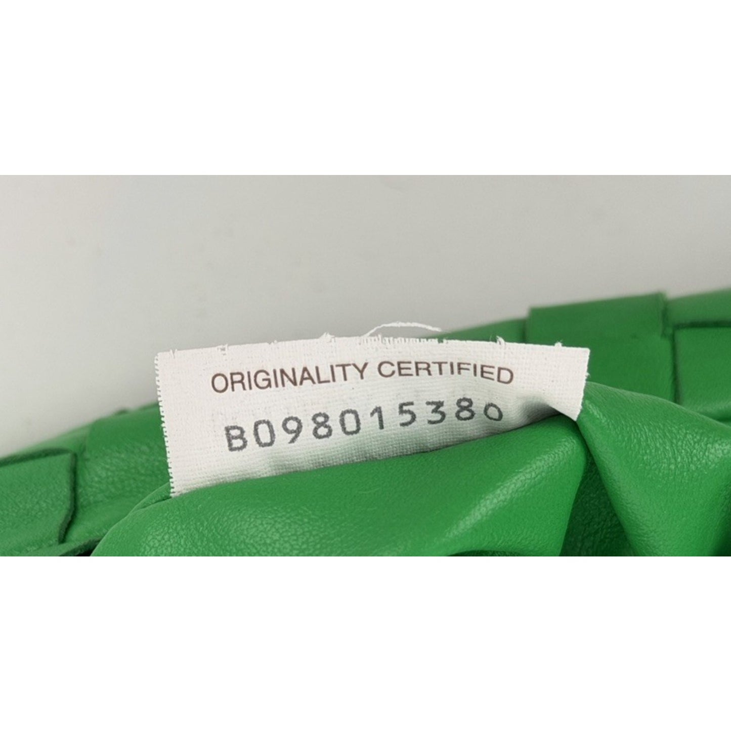 Bottega Veneta Mini Jodie Bag in Parakeet Green Intrecciato Woven Leather S10