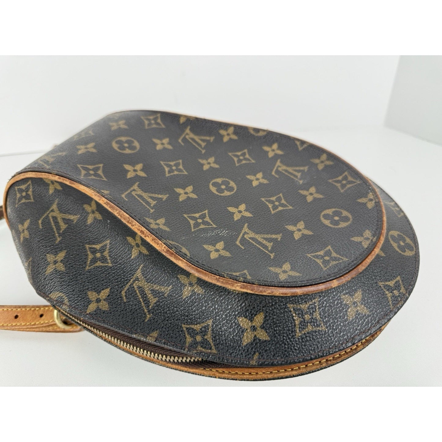 LOUIS VUITTON Ellipse Sac à Dee Brown Monogram Coated Canvas Women"s Backpack