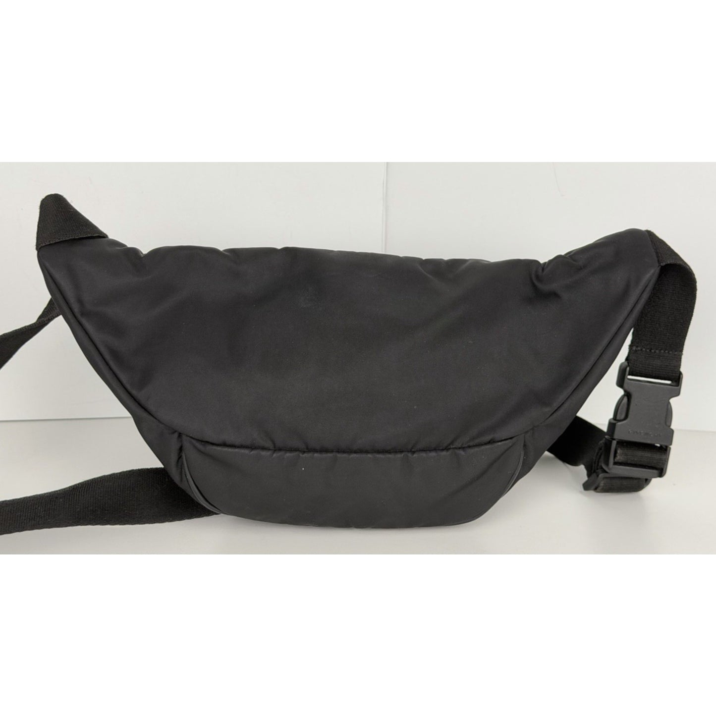 Givenchy Logo Jacquard Nylon Belt Bag in Black S06