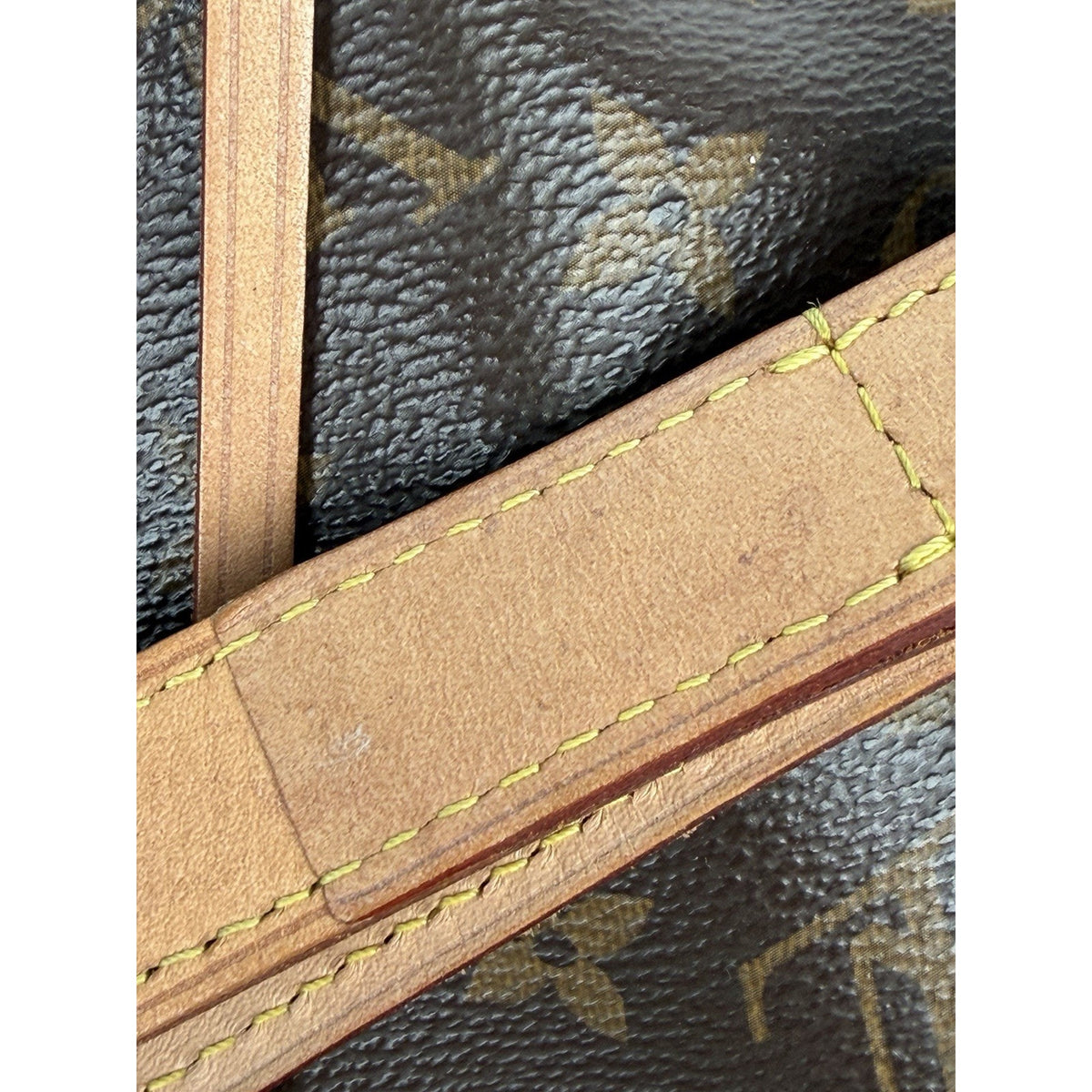 Louis Vuitton Noe BB Drawstring & Bucket Bag in Brown Coated Canvas NFC S-17