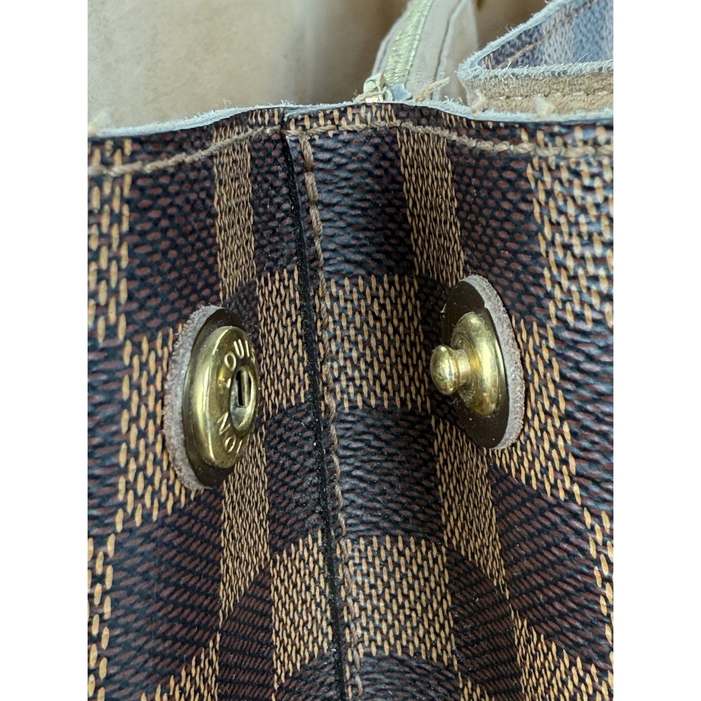 Louis Vuitton Kensington Damier Ebene Women's Tote Bag