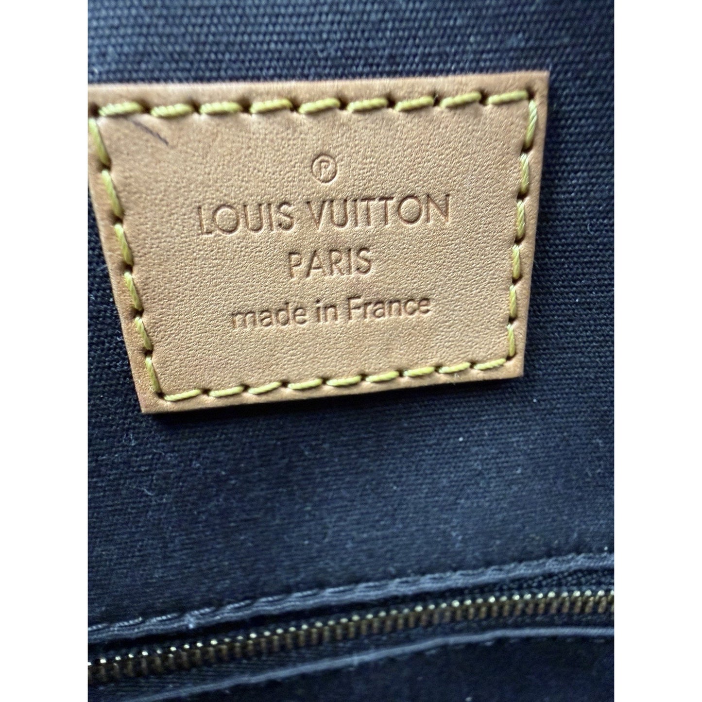 Louis Vuitton Monogram Vernis Lockit PM Handbag in Black Patent Leather 2014