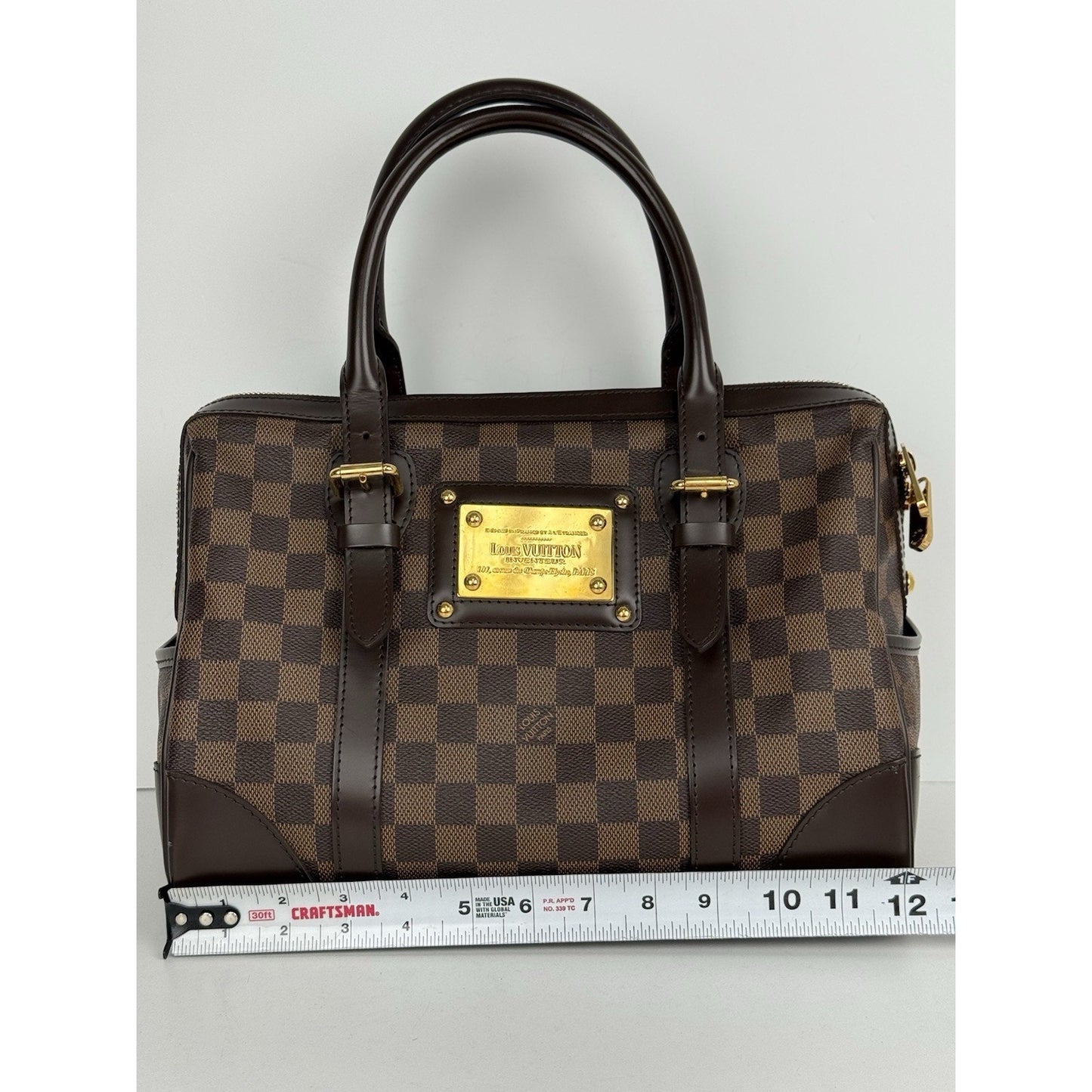 Louis Vuitton Damier Ebene Berkeley Tote Bag