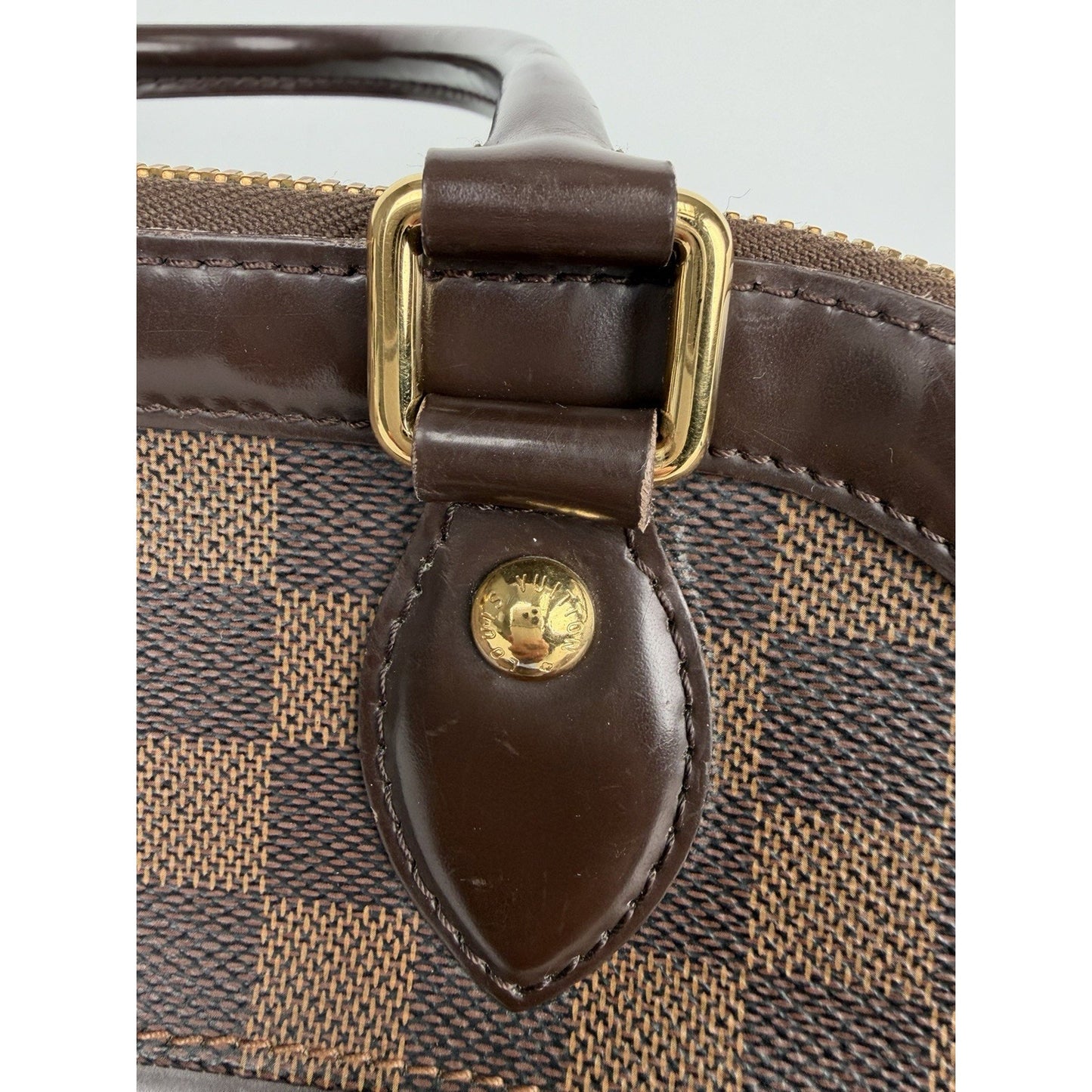Louis Vuitton Trevi PM Handbag in Damier Ebene Coated Canvas 2008 S16
