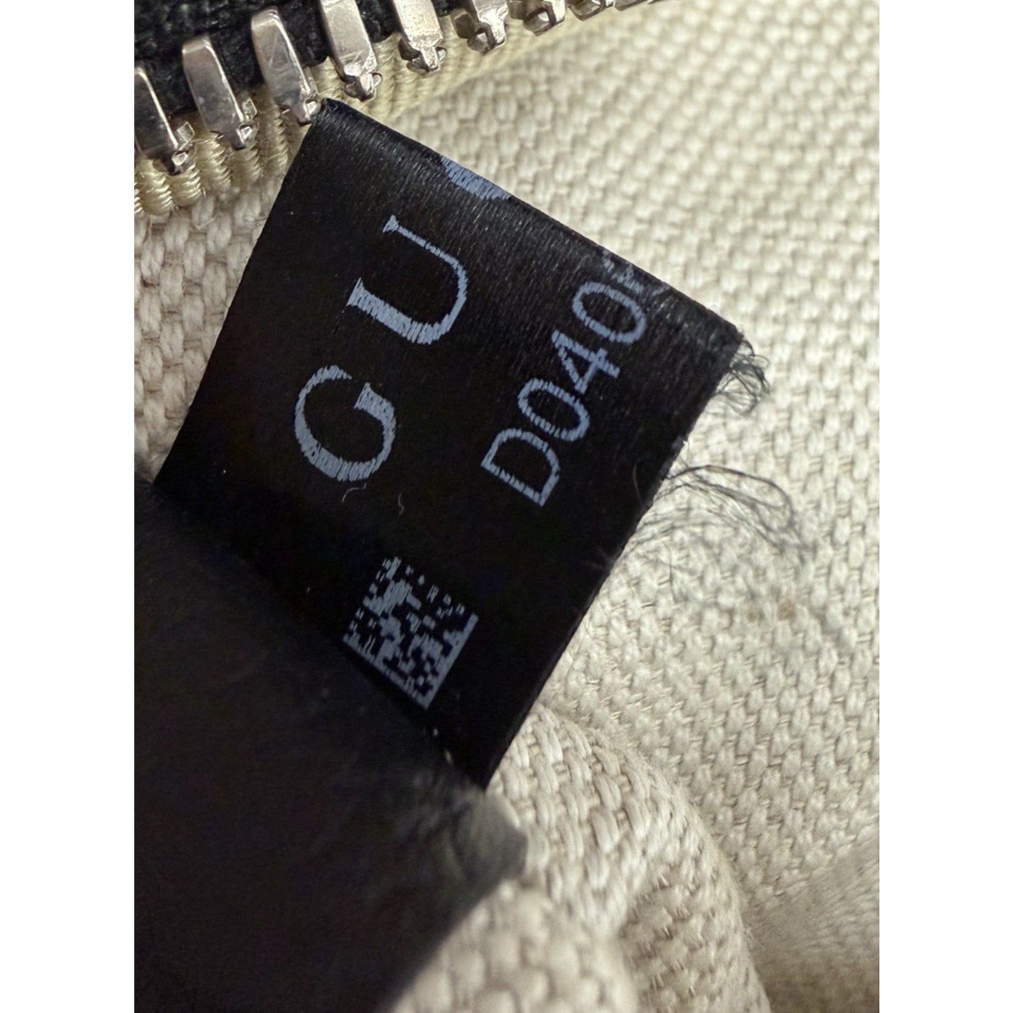 Gucci Embossed Jumbo GG Belt Bag Small in Black Piuma Calfskin Leather S