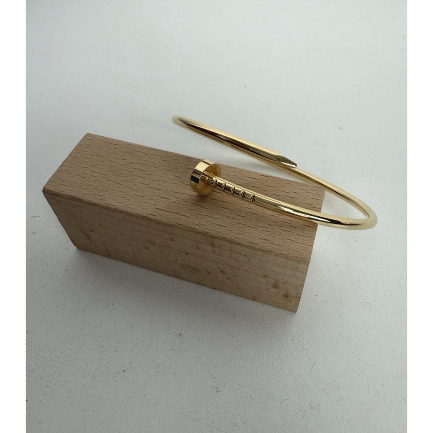 Cartier Small Juste un Clou Bracelet in 18K Yellow Gold Size 15