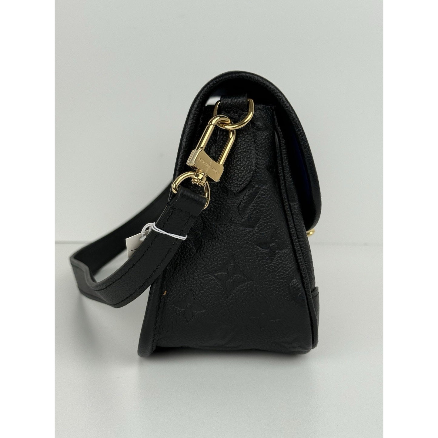 LOUIS VUITTON Empreinte Monogram Giant Diane Black Women’s Shoulder Bag