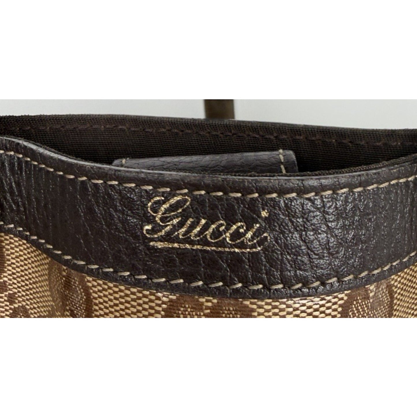 Gucci GG Crystal Abbey Convertible Shoulder Medium Bag in Coated Canvas S