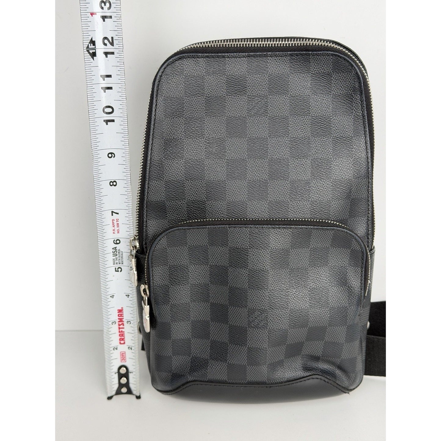 Louis Vuitton Avenue Sling Bag in Damier Graphite Canvas S11