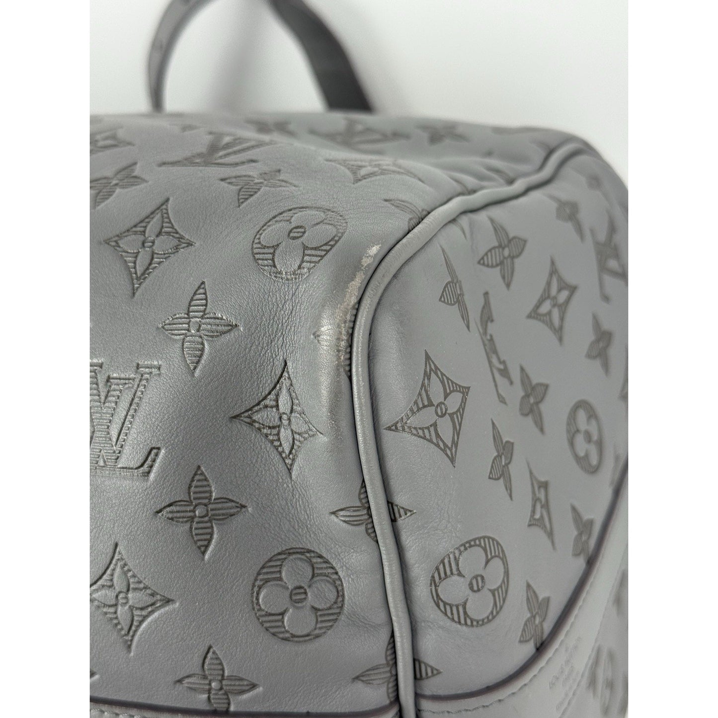 Louis Vuitton Keepall Bandouliere 50 Shadow Monogram Duffle Bag