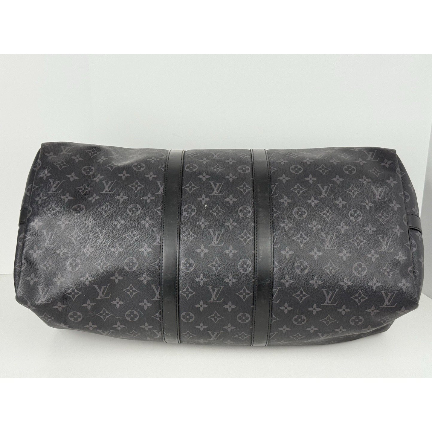 Louis Vuitton Keepall Bandouliere 55 Damier Graphite Duffle Bag