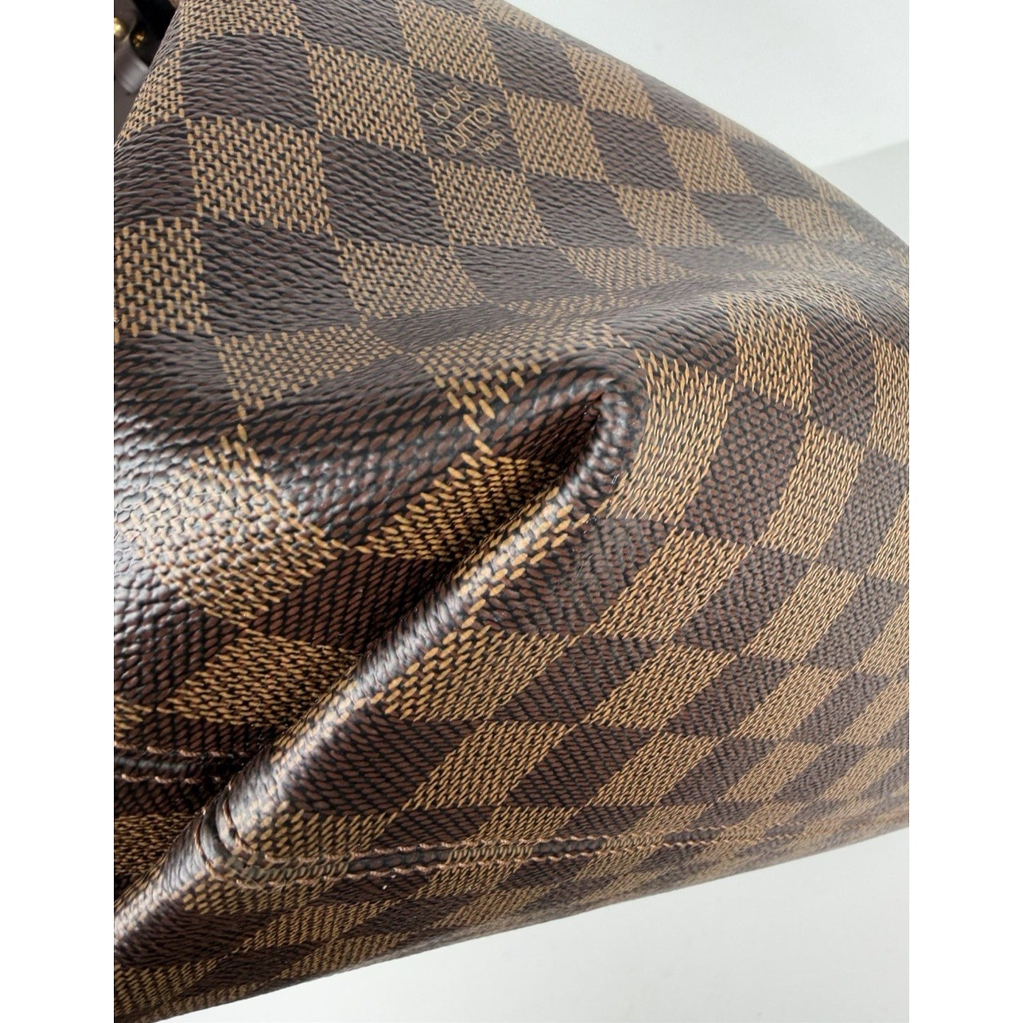 Louis Vuitton Damier Ebene Graceful MM Handbag in Brown Canvas 2020 C6