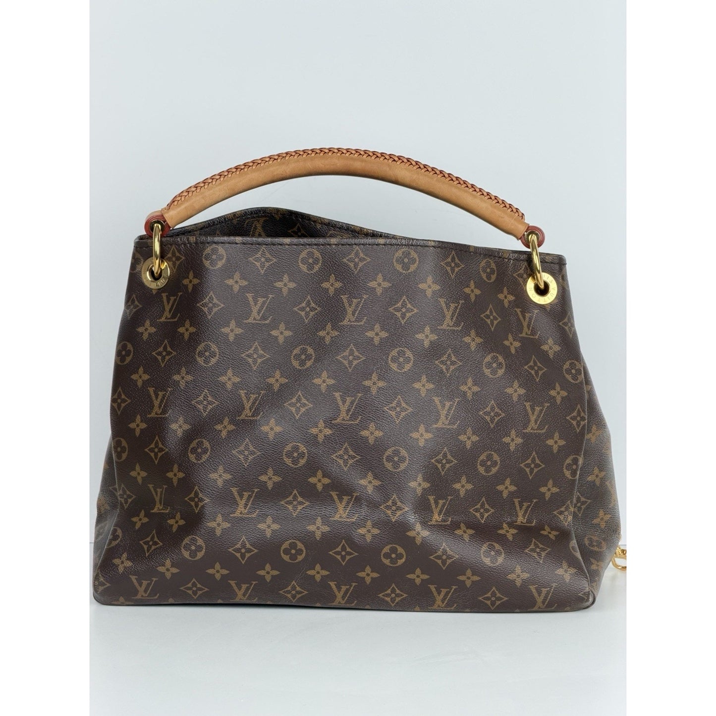 Louis Vuitton Artsy MM Bag in Brown Monogram Coated Canvas 2015 S