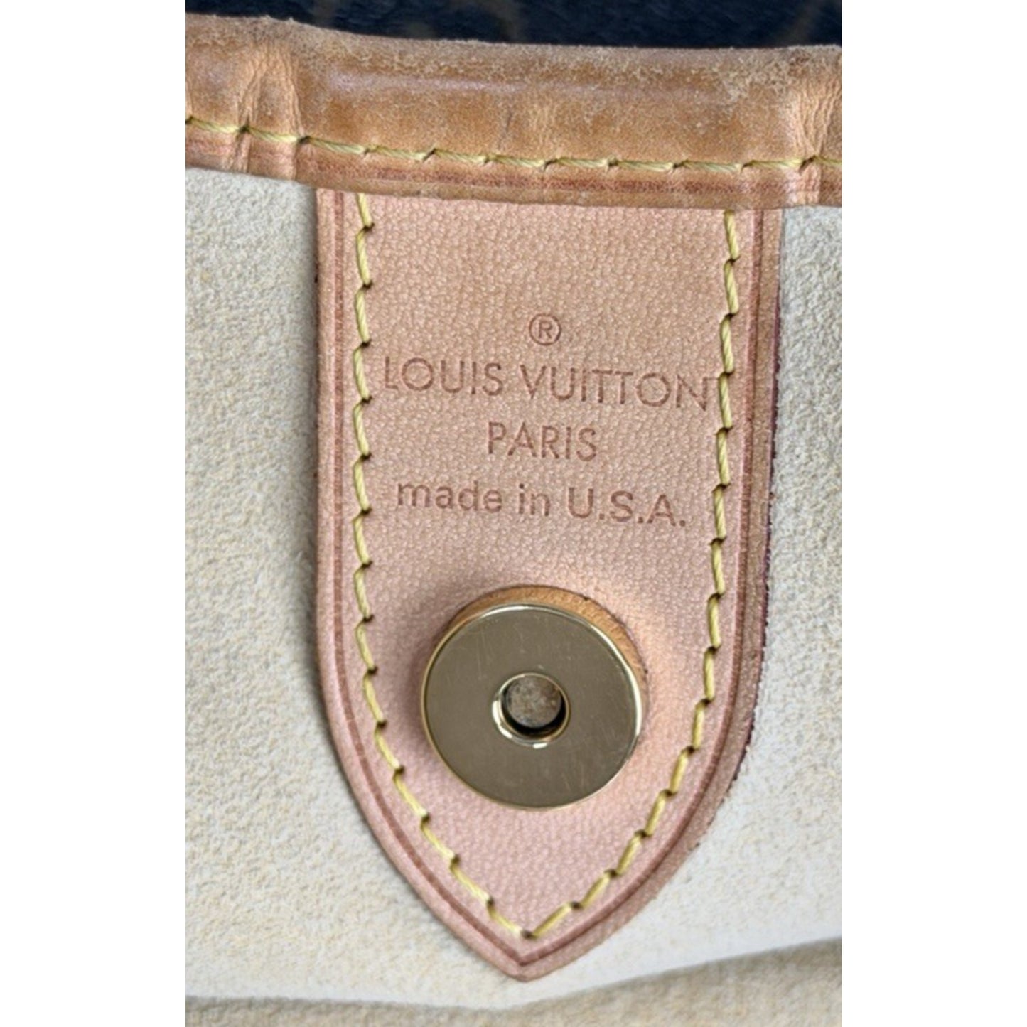 Louis Vuitton Monogram Galliera PM Hobo Bag in Brown Canvas S08