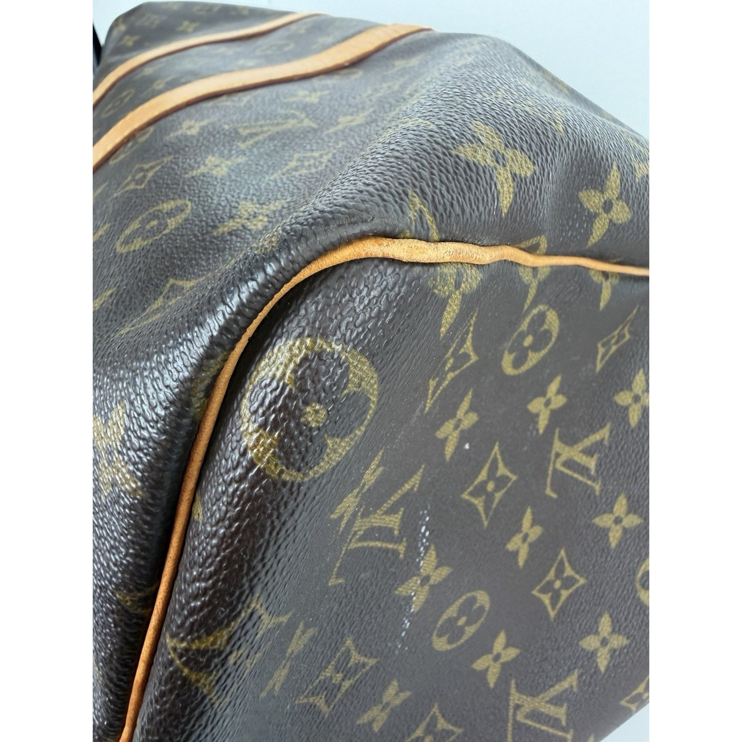 Louis Vuitton Monogram Keepall Duffle Bag 45 Vintage in Brown LV Monogram 1996 S