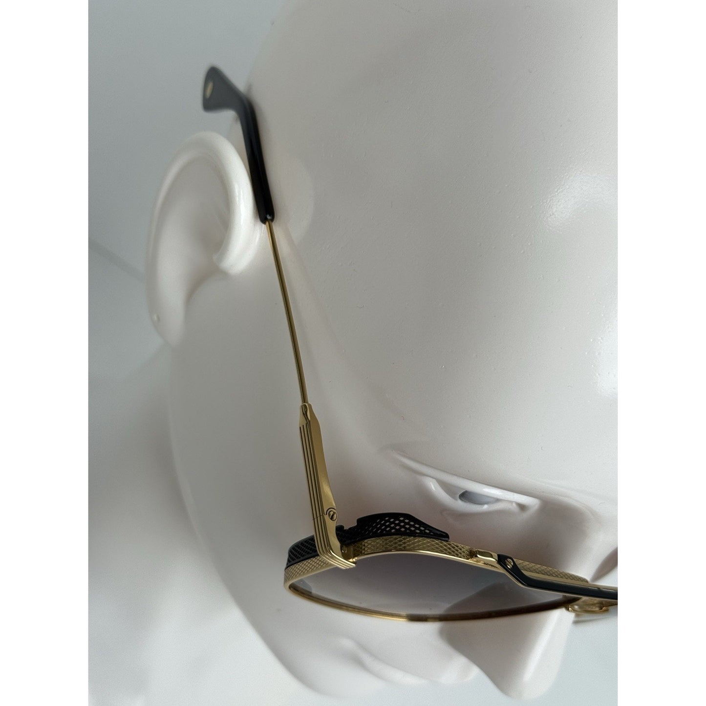 DITA 40 Million Oversized Sunglasses with Brown Lenses and Gold-Tone Hardware