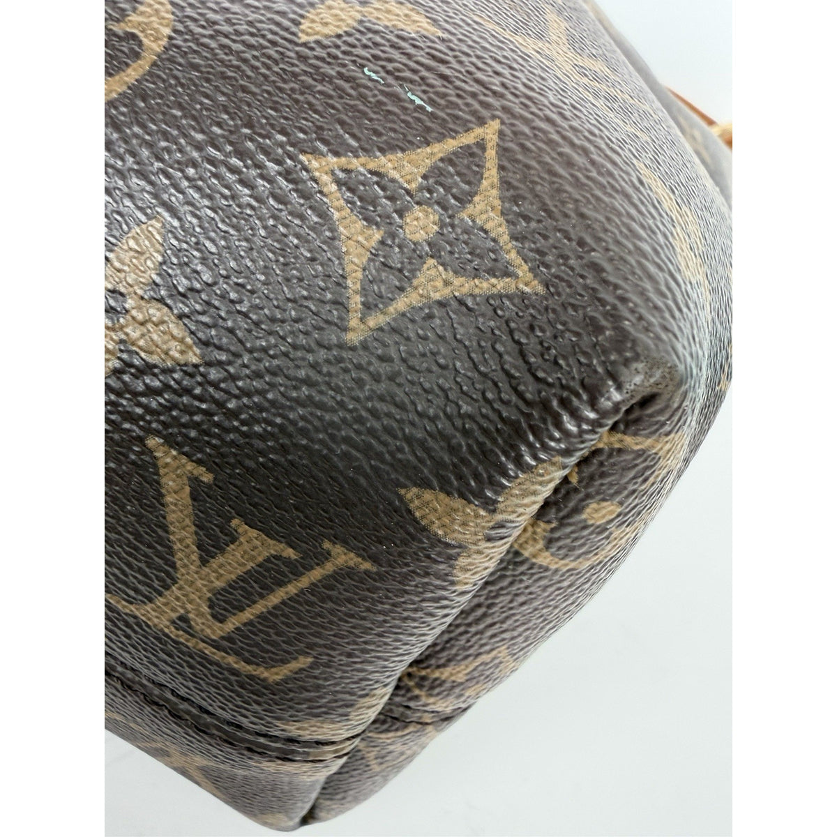 Louis Vuitton Graceful PM Tote Shoulder Bag Brown Monogram Coated Canvas 2017 F3