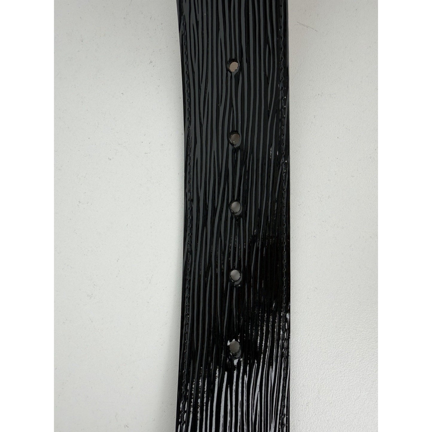 Louis Vuitton Epi Electric 40mm 36 LV Initials Belt Black Textured Strap 2011 K2
