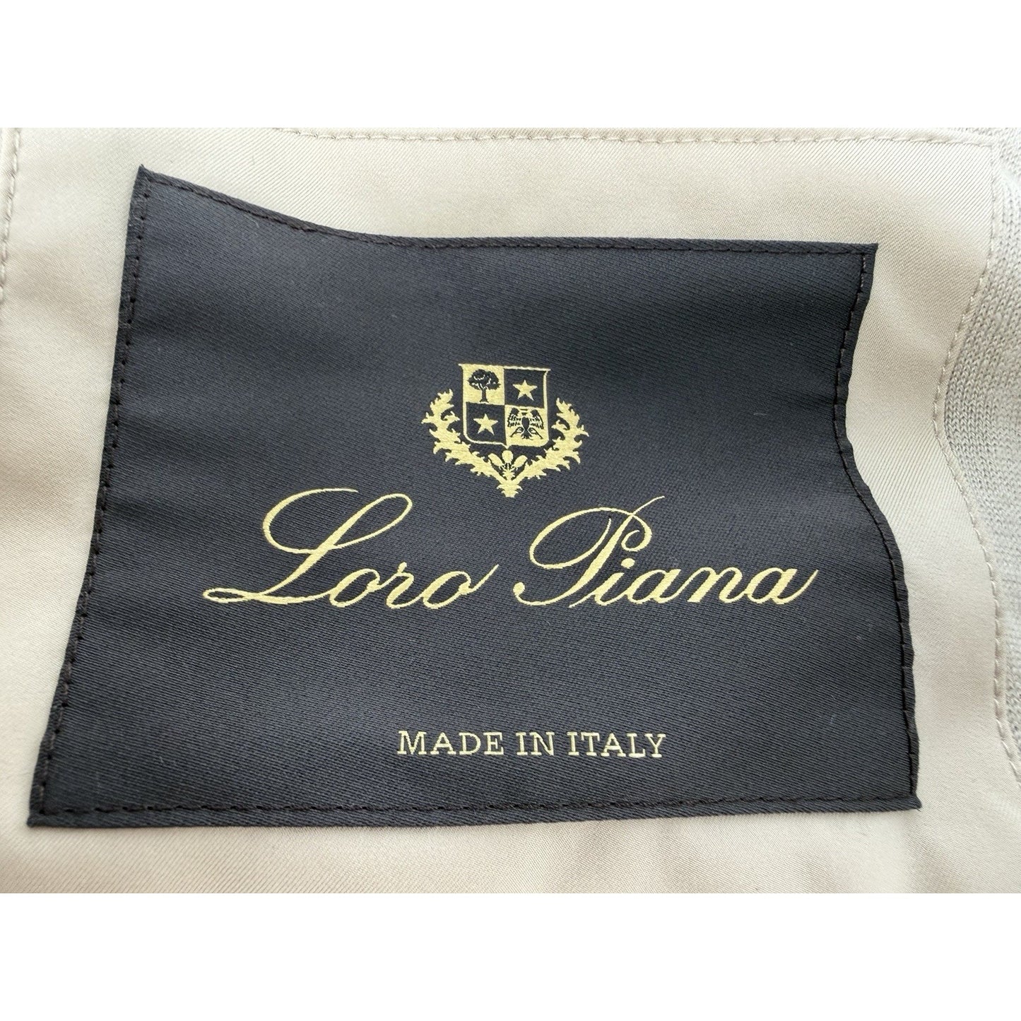 Loro Piana Windmate Traveller Field Jacket in Beige Technical Nylon