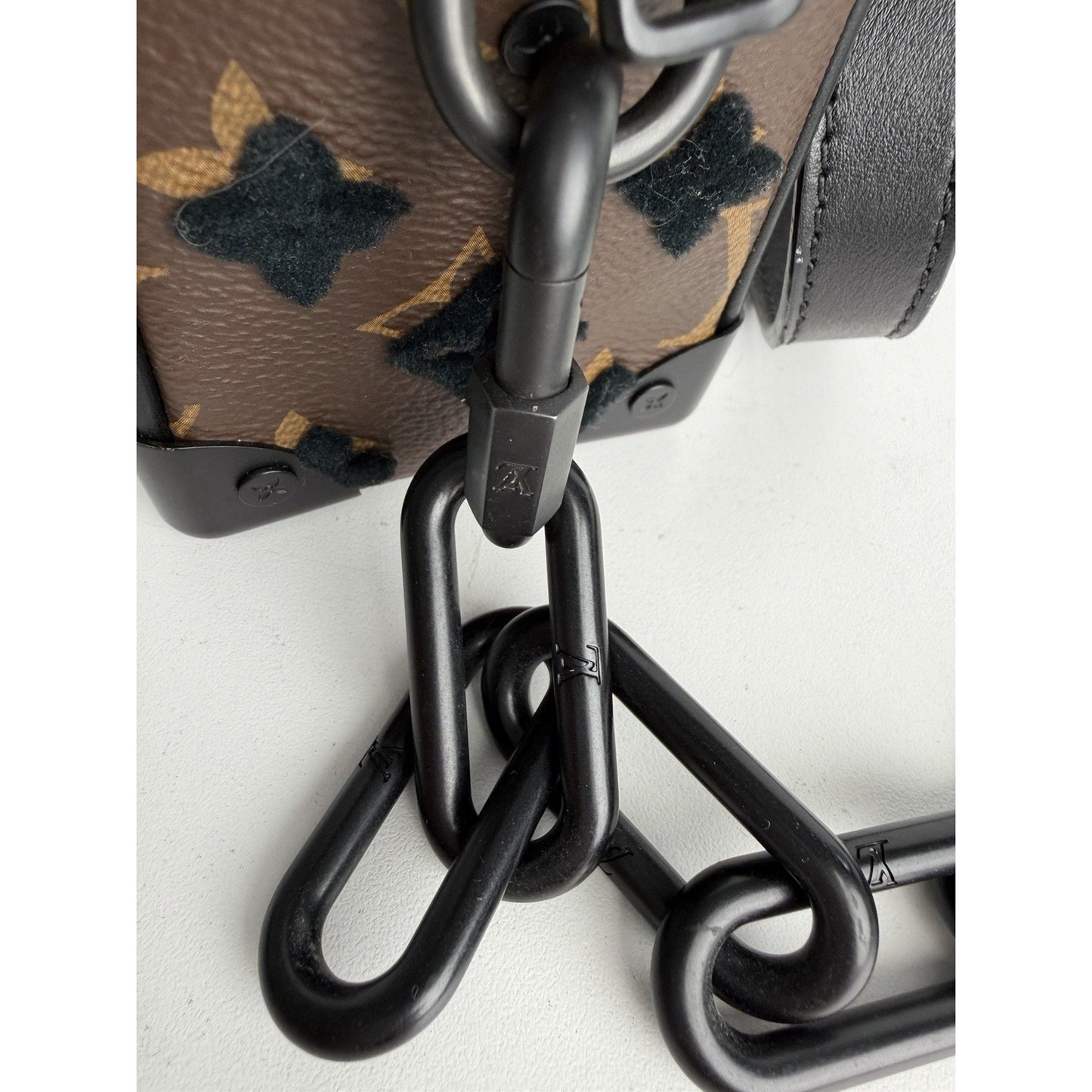 Louis Vuitton Mini Soft Trunk Bag in Brown Monogram Coated Canvas 2019 S03
