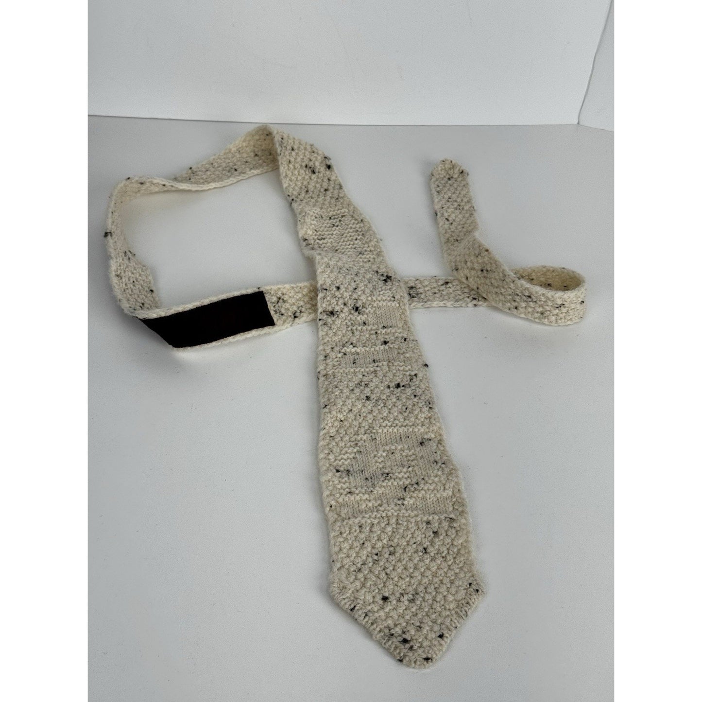Bottega Veneta Mixed Stitch Wool Blend Tie