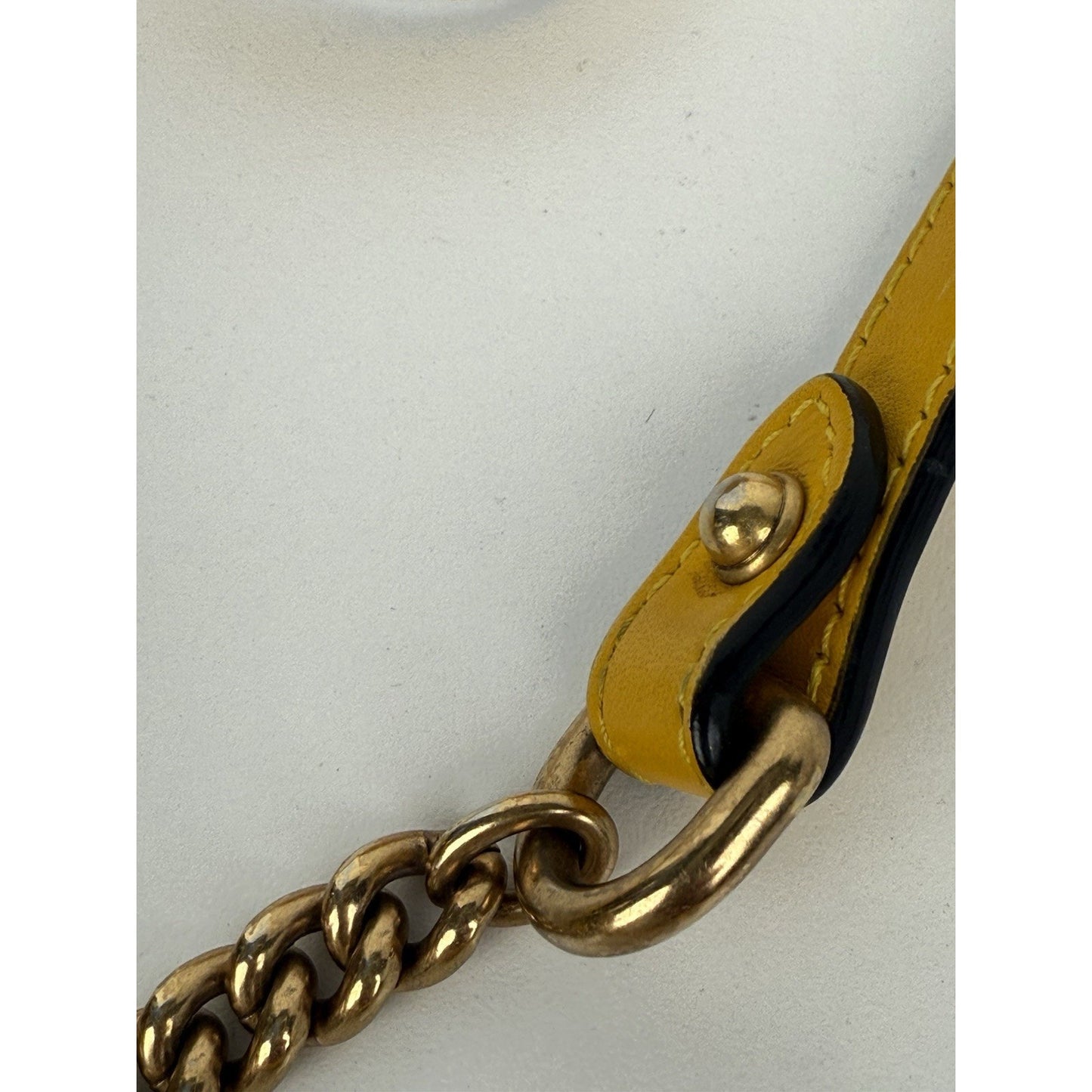 Gucci Mini Marmont Matelassé Yellow Leather Shoulder Bag