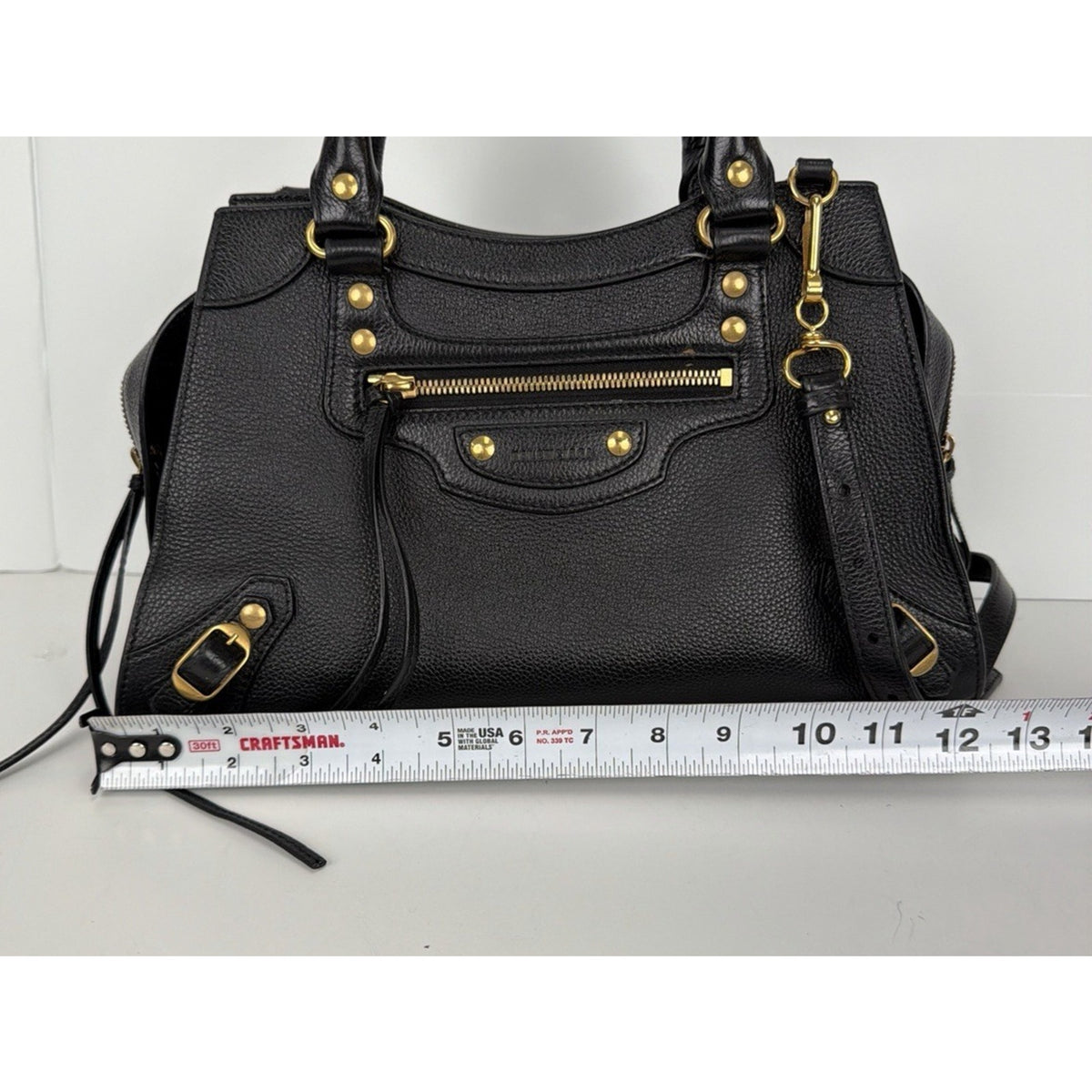 Balenciaga Neo Classic City Bag Small in Black Grained Calfskin Leather S-05