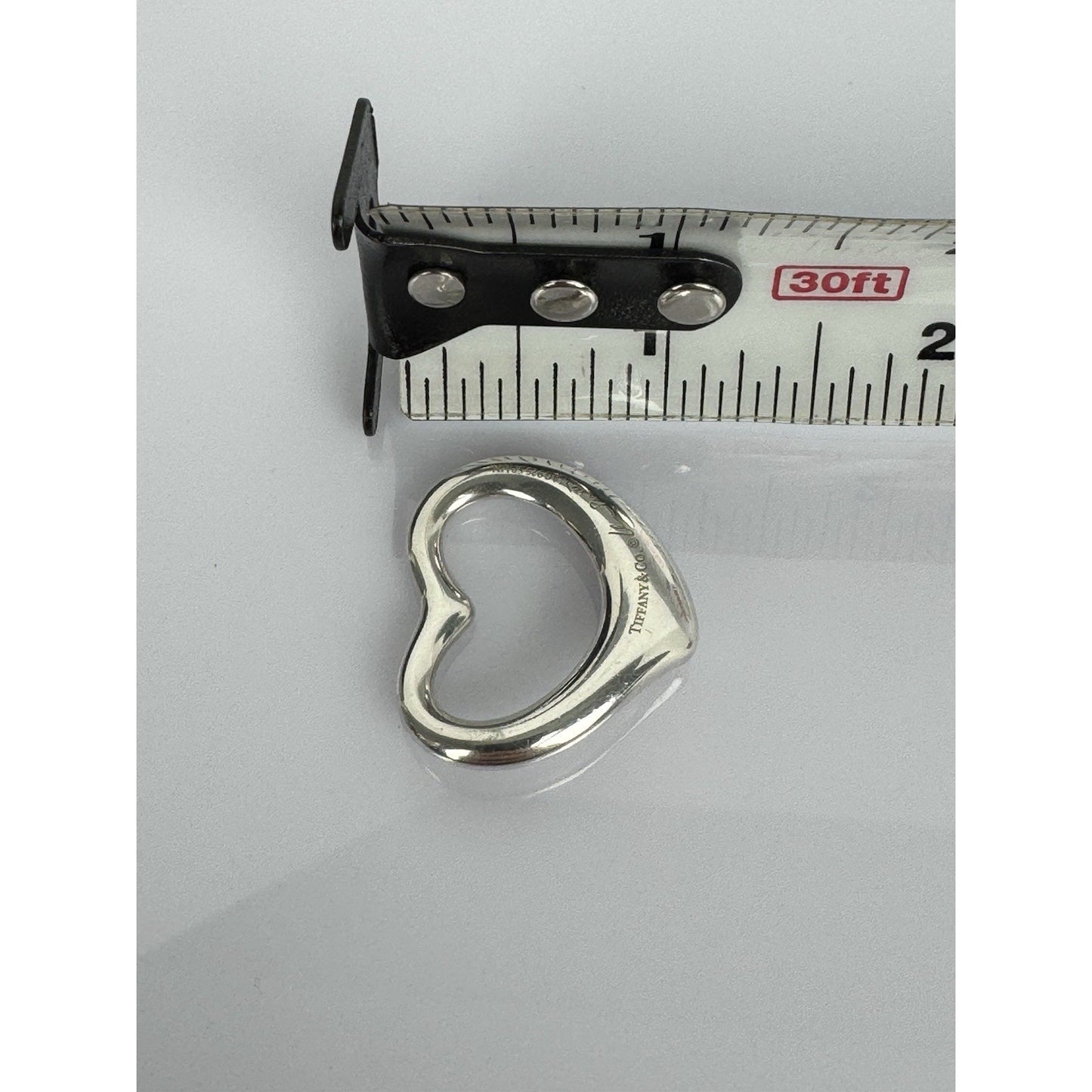 Tiffany & Co. Open Heart Pendant – Sterling Silver