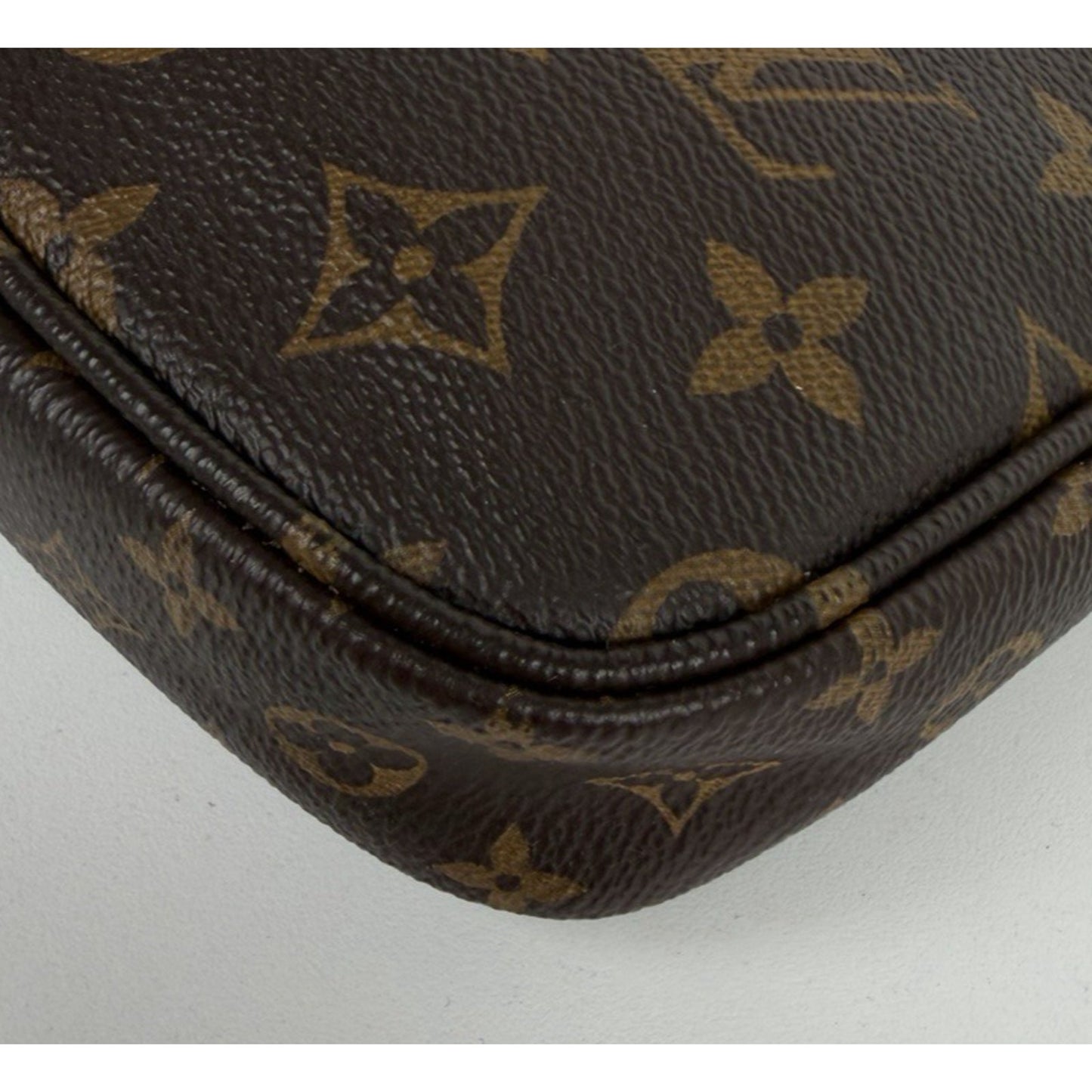 Louis Vuitton Multi Pochette Accessoires Bag in Brown Coated Canvas NFC S-08