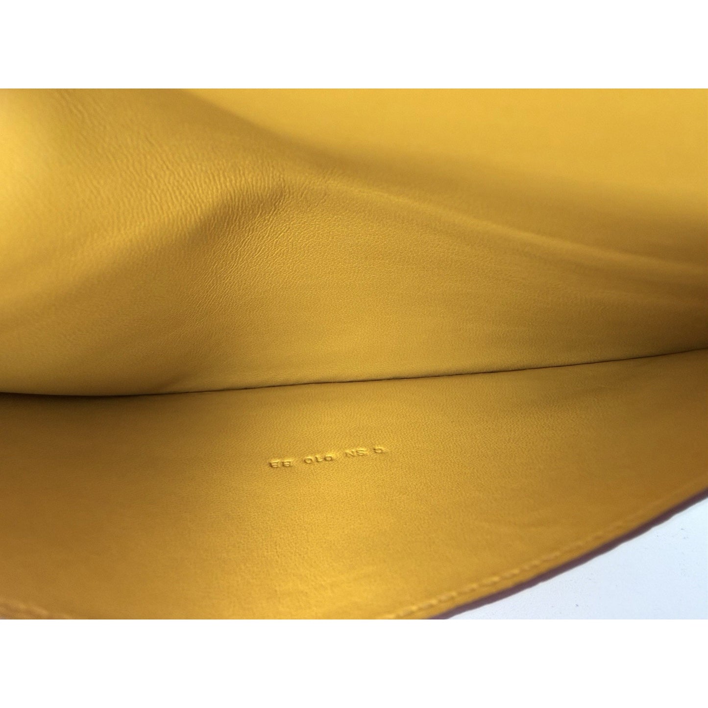 Hermes Togo Dogon Duo Wallet in Yellow Leather 2026