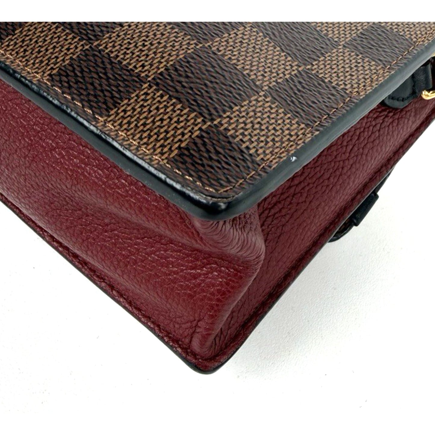 Louis Vuitton Vavin Wallet Bag on Chain in Damier Ebene Coated Canvas 2019 S