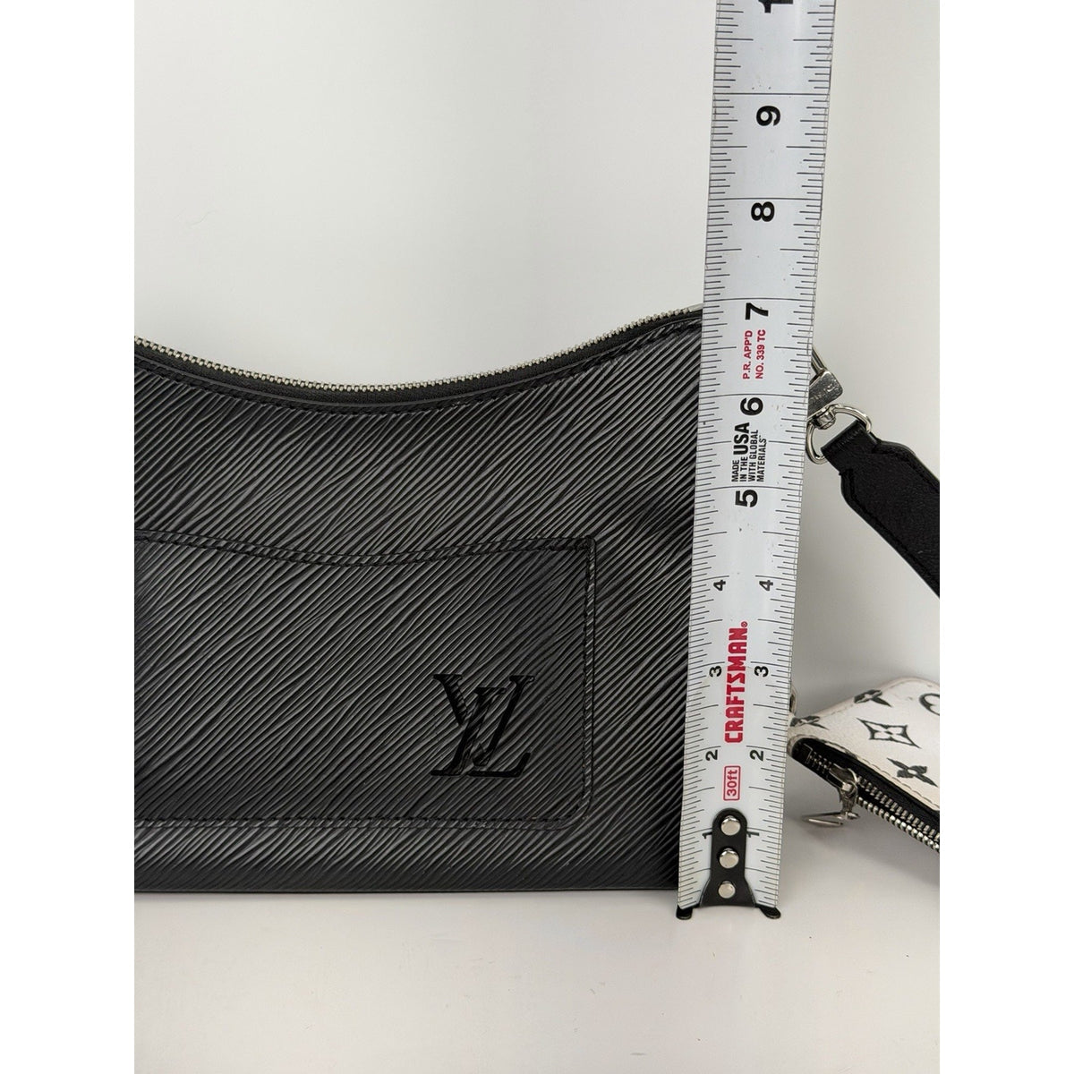 Louis Vuitton Marelle Bag in Black Epi Leather with Coin Monogram Pouch NFC C-3