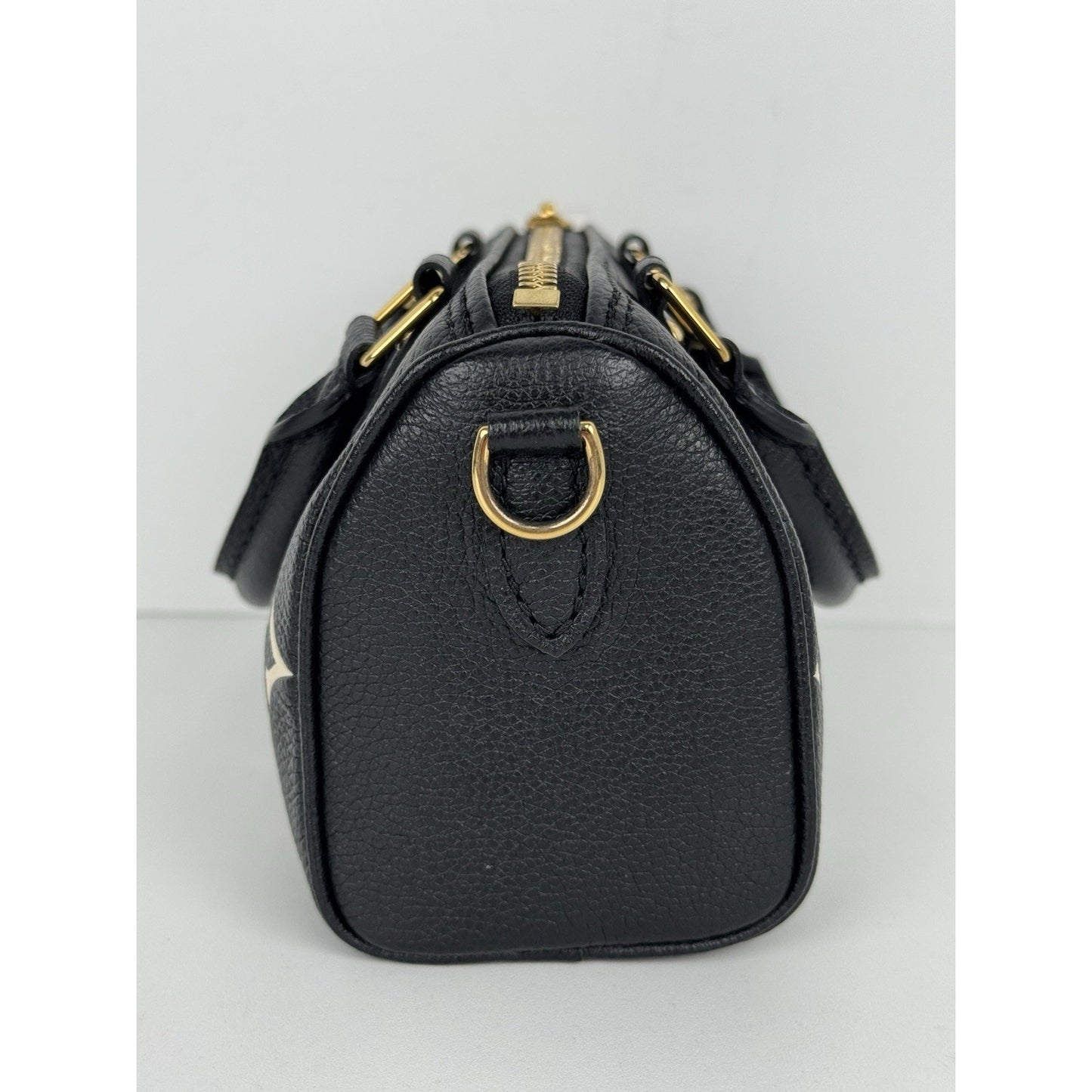 Louis Vuitton Monogram Empreinte Giant Nano Speedy Black R-1