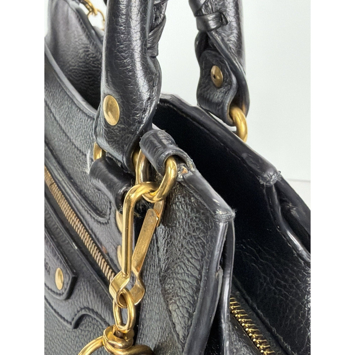 Balenciaga Neo Classic City Bag Small in Black Grained Calfskin Leather S-05
