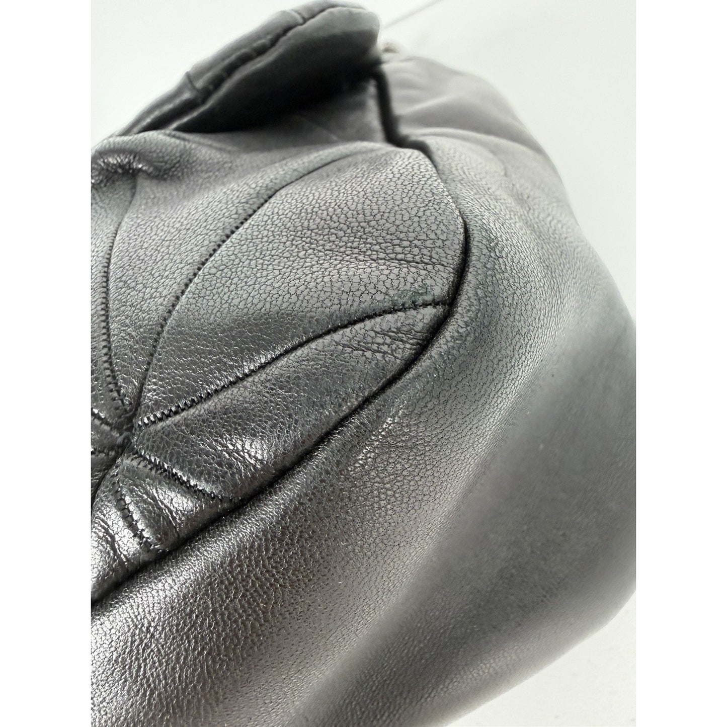 Chanel Quilted Soft Squares Origami Flap Black Shoulder Bag 2008-2009 B3