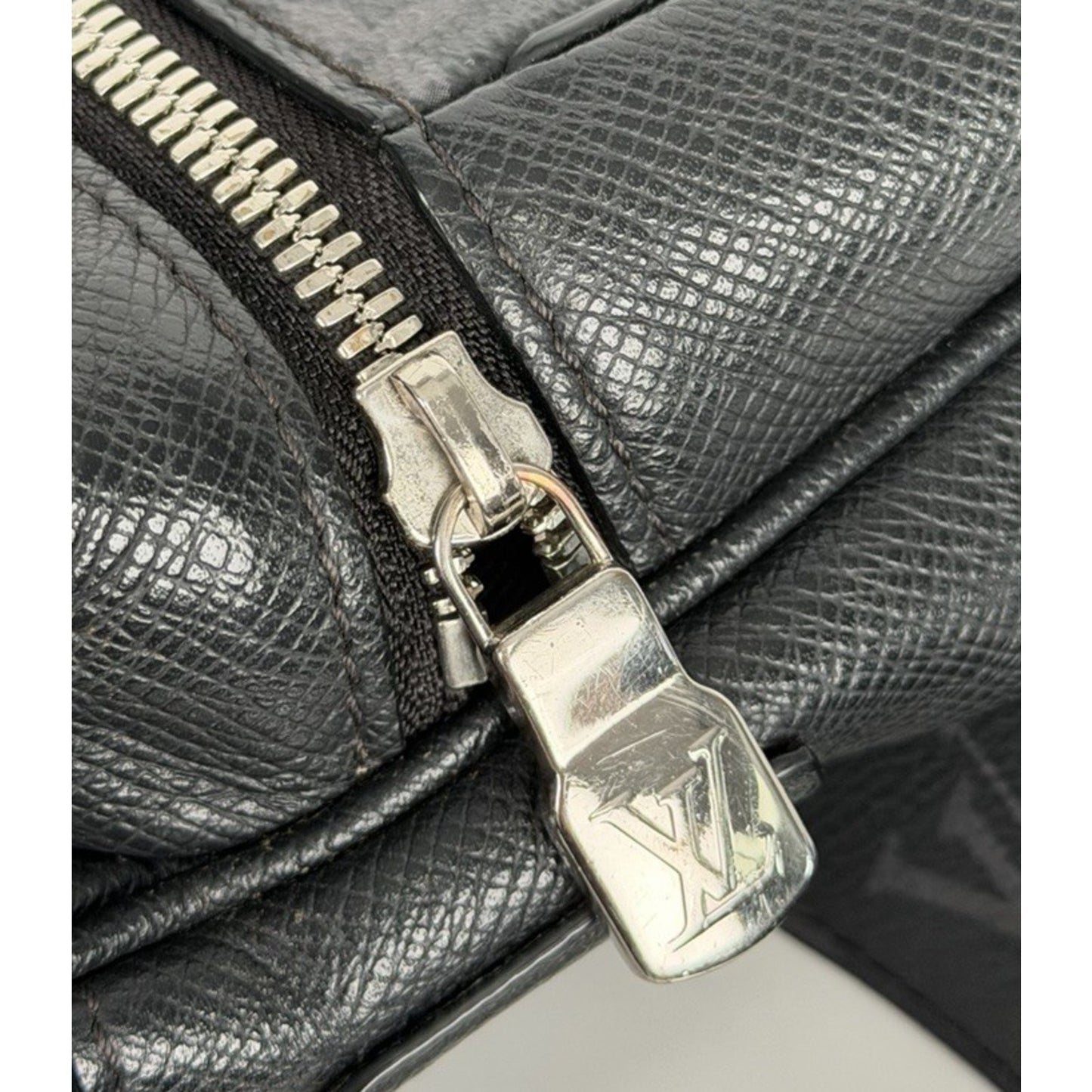 Louis Vuitton Monogram Eclipse Taigarama Outdoor Messenger Bag in Black S-05