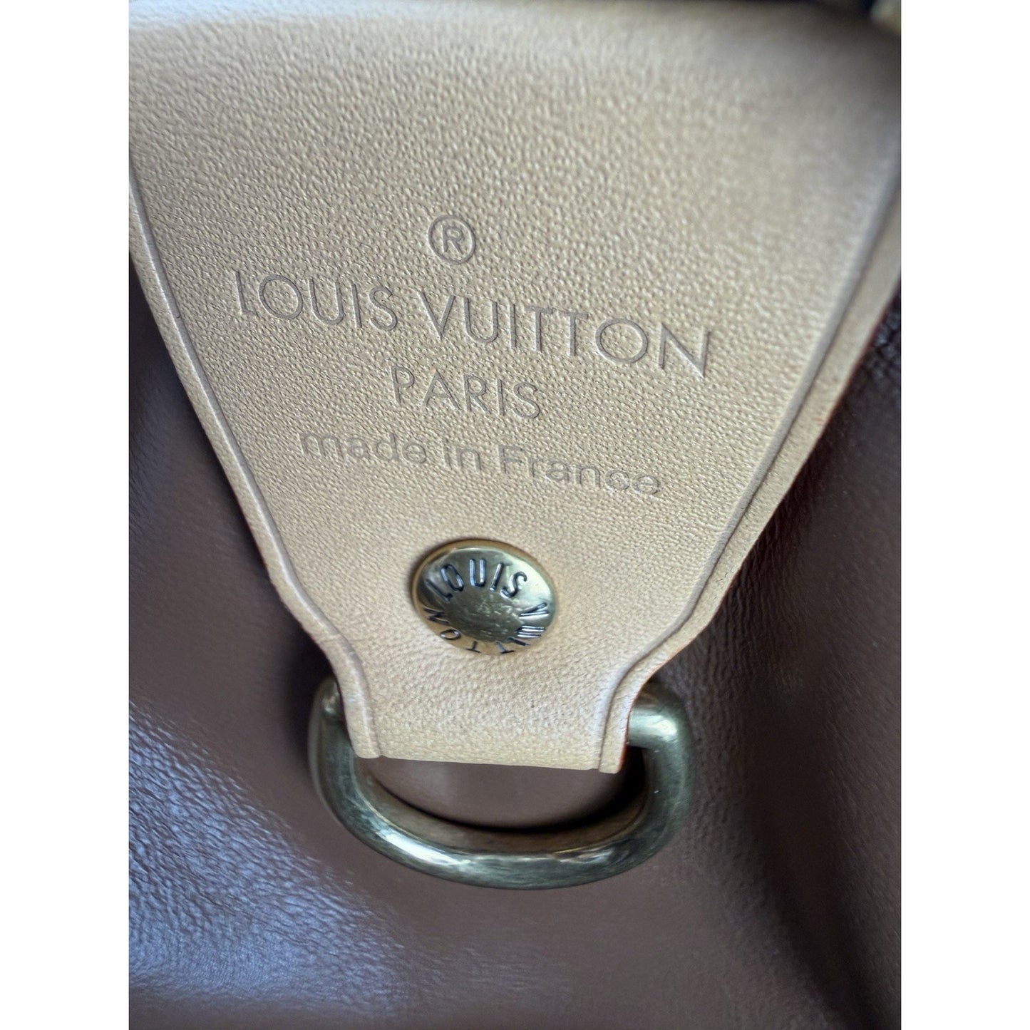 Louis Vuitton Speedy P9 Bandouliere 40 in Purple Monogram Calfskin Microchipped
