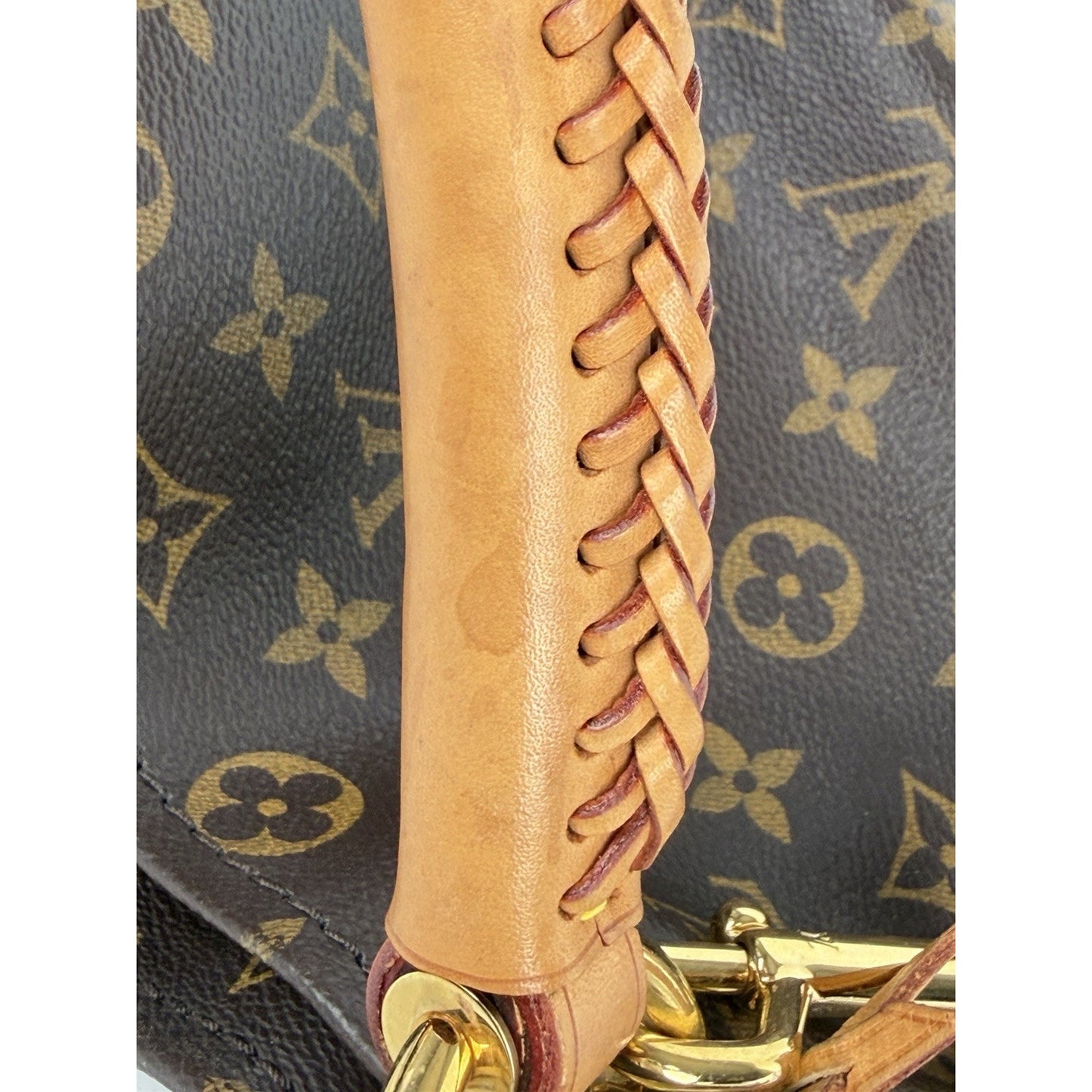 Louis Vuitton Artsy MM Hobo Bag in Brown LV Monogram Coated Canvas 2016 S