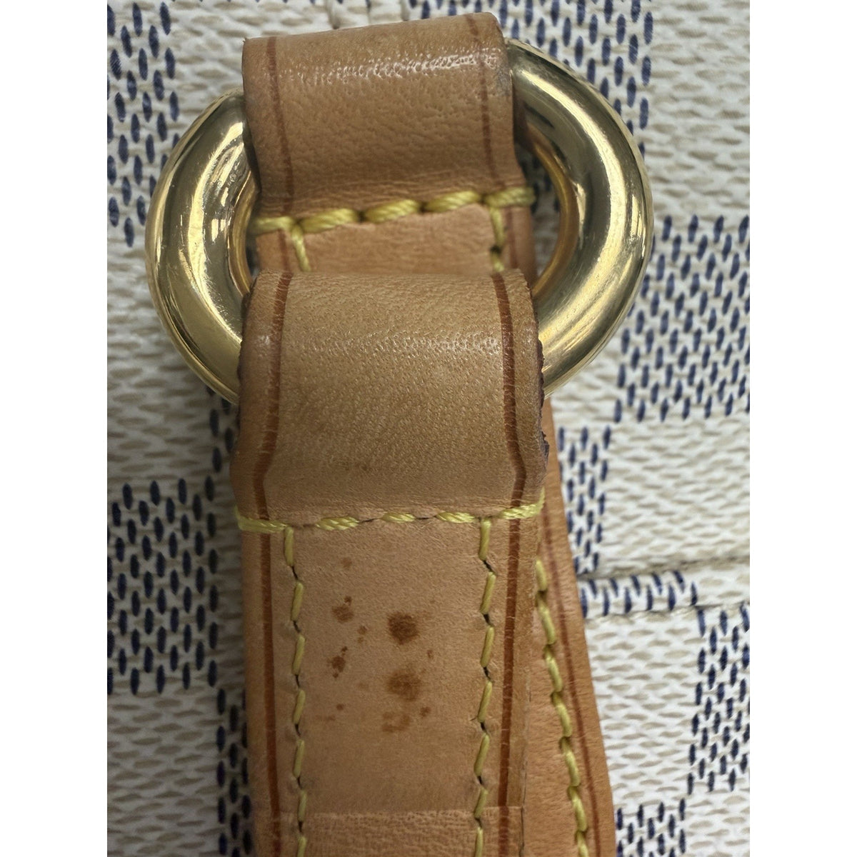 Louis Vuitton Totally PM Shoulder Bag in Damier Azur Coated Canvas 2010 S-08